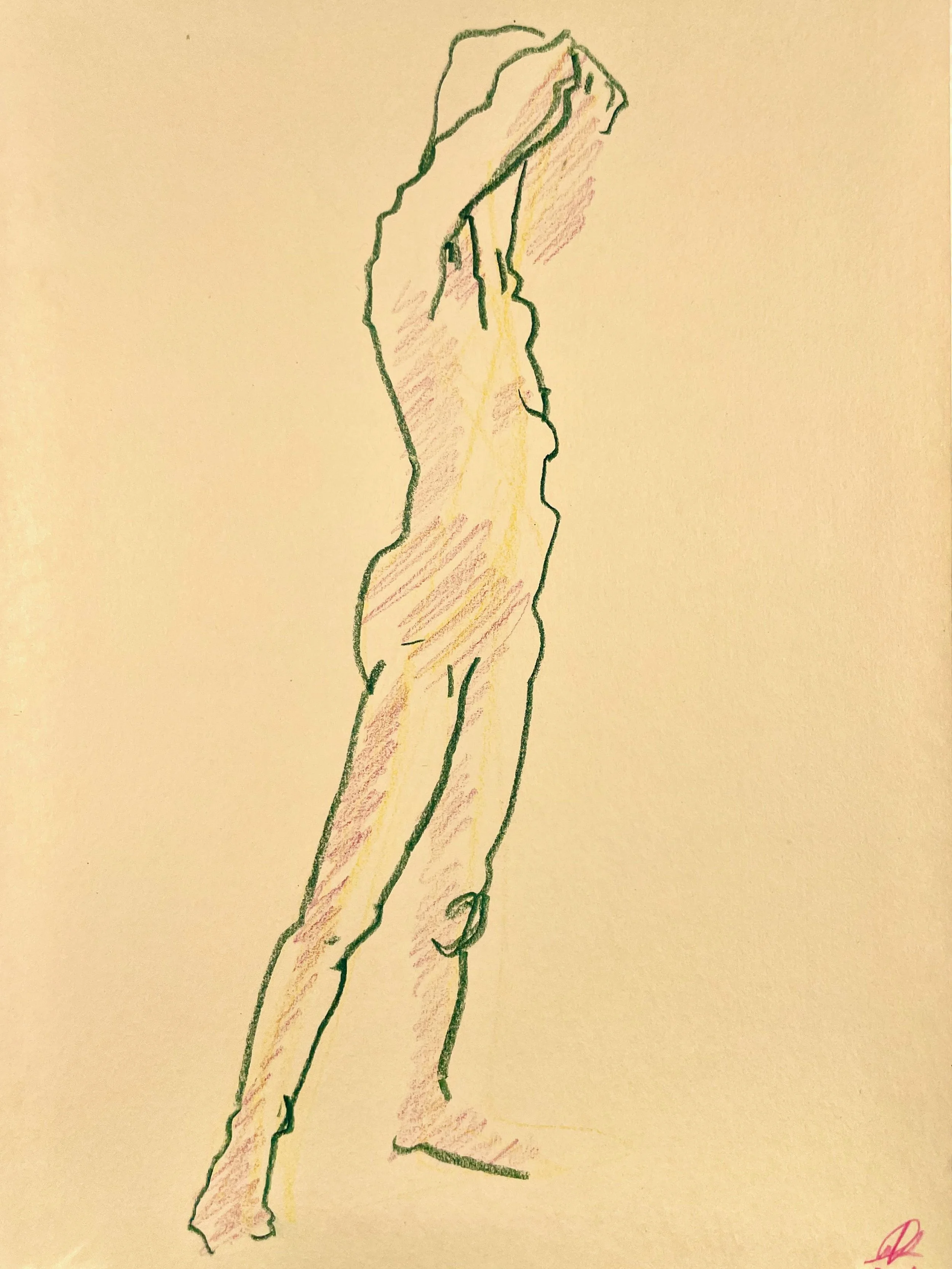 kroki, drawing, A4, 2024, cream paper_cecilia ulfsdotter klementsson10.jpeg