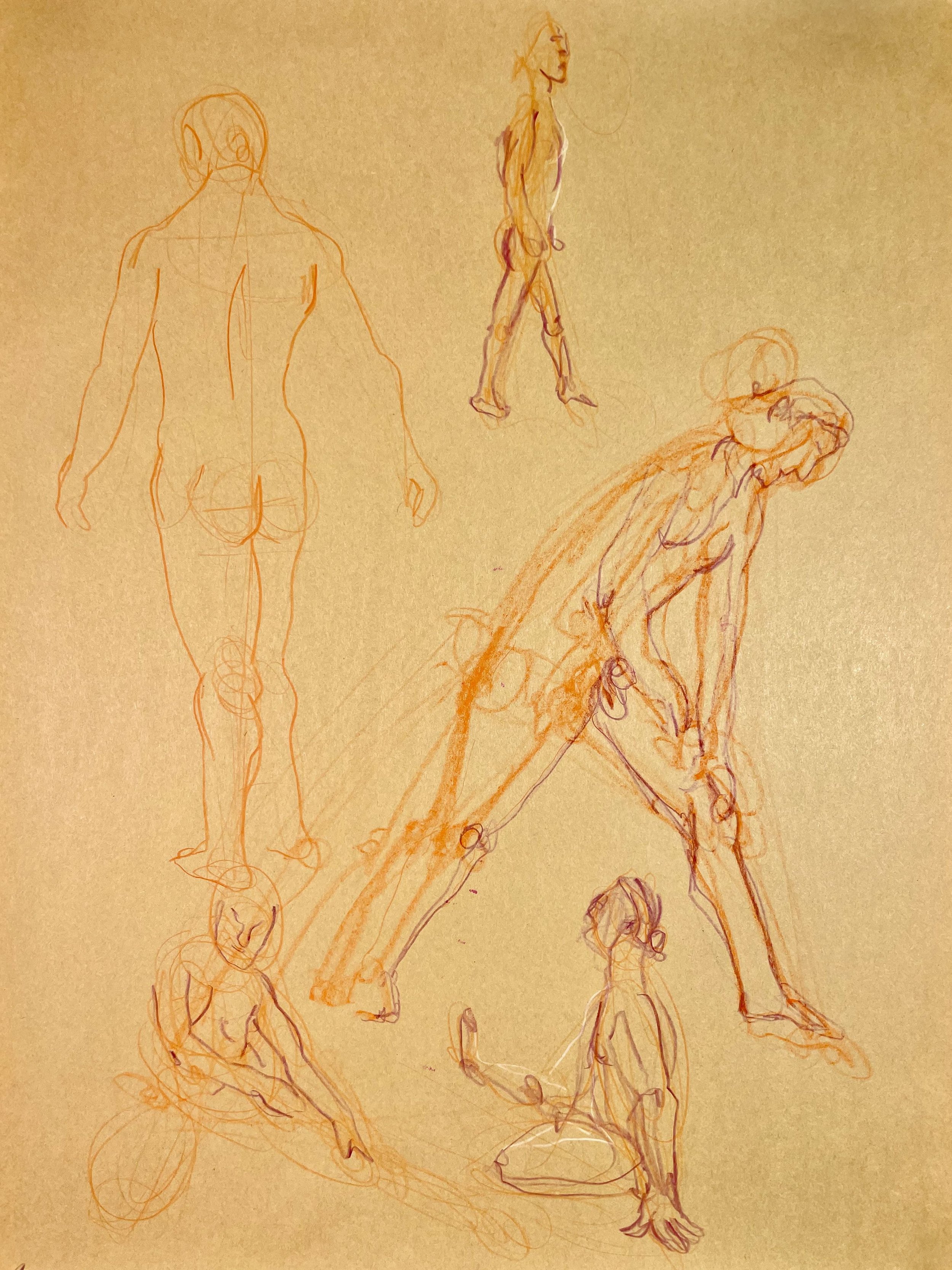 Life Drawing: Lady with Bun 2