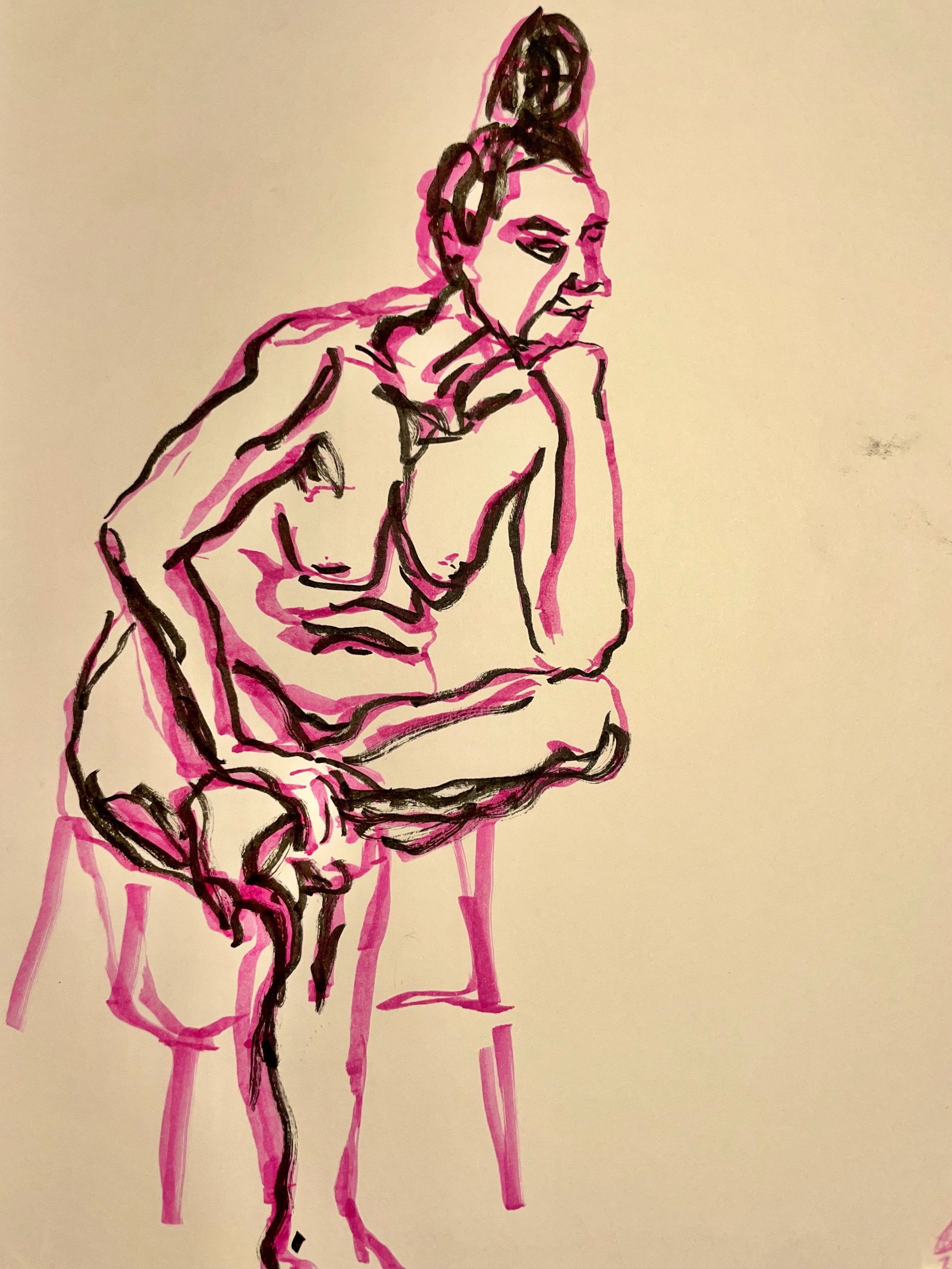 Life Drawing: Åsa 21