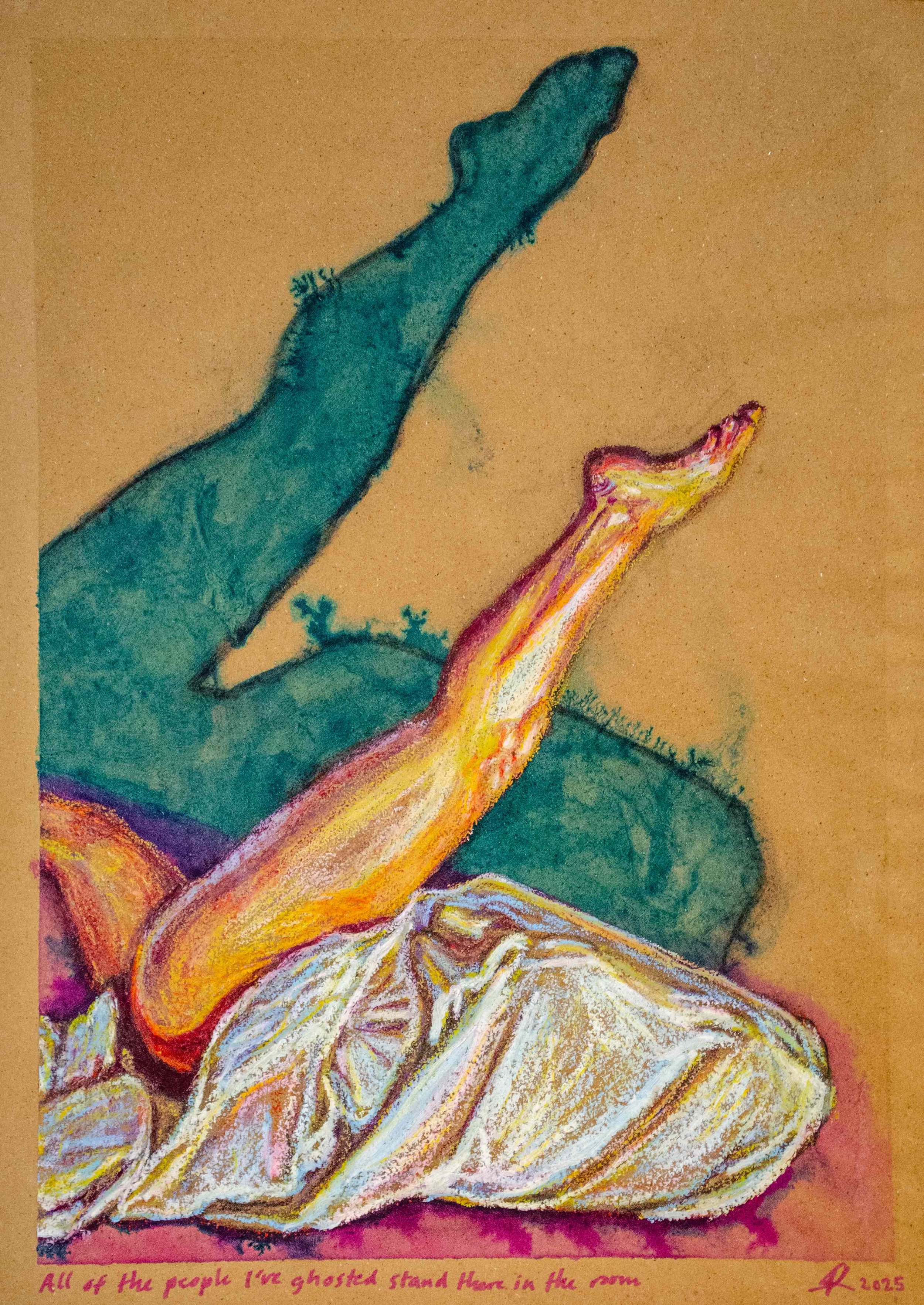 Naked Dance: All of the people I've ghosted stand there in the room