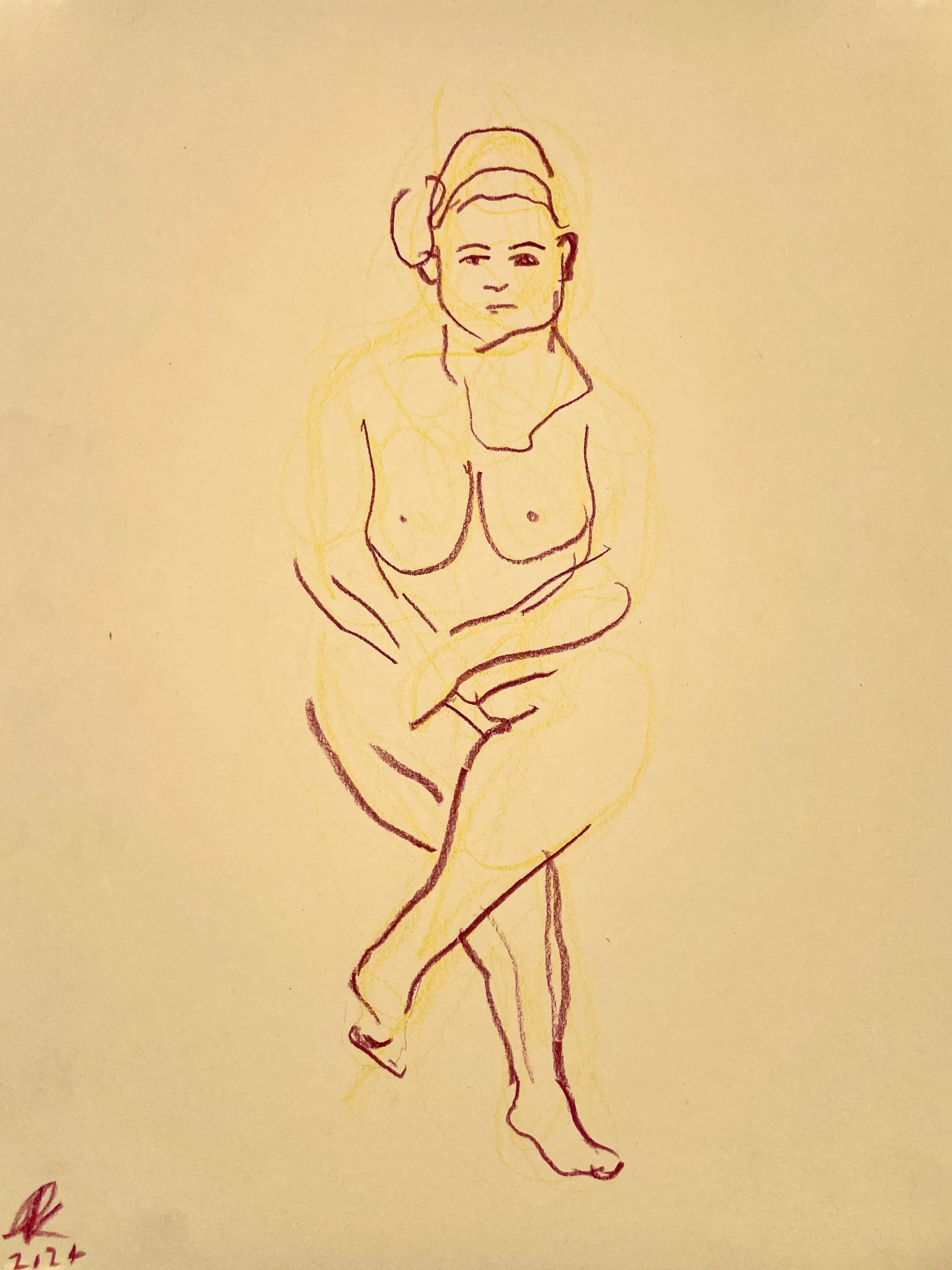 kroki, drawing, A4, 2024, cream paper_cecilia ulfsdotter klementsson14.jpeg