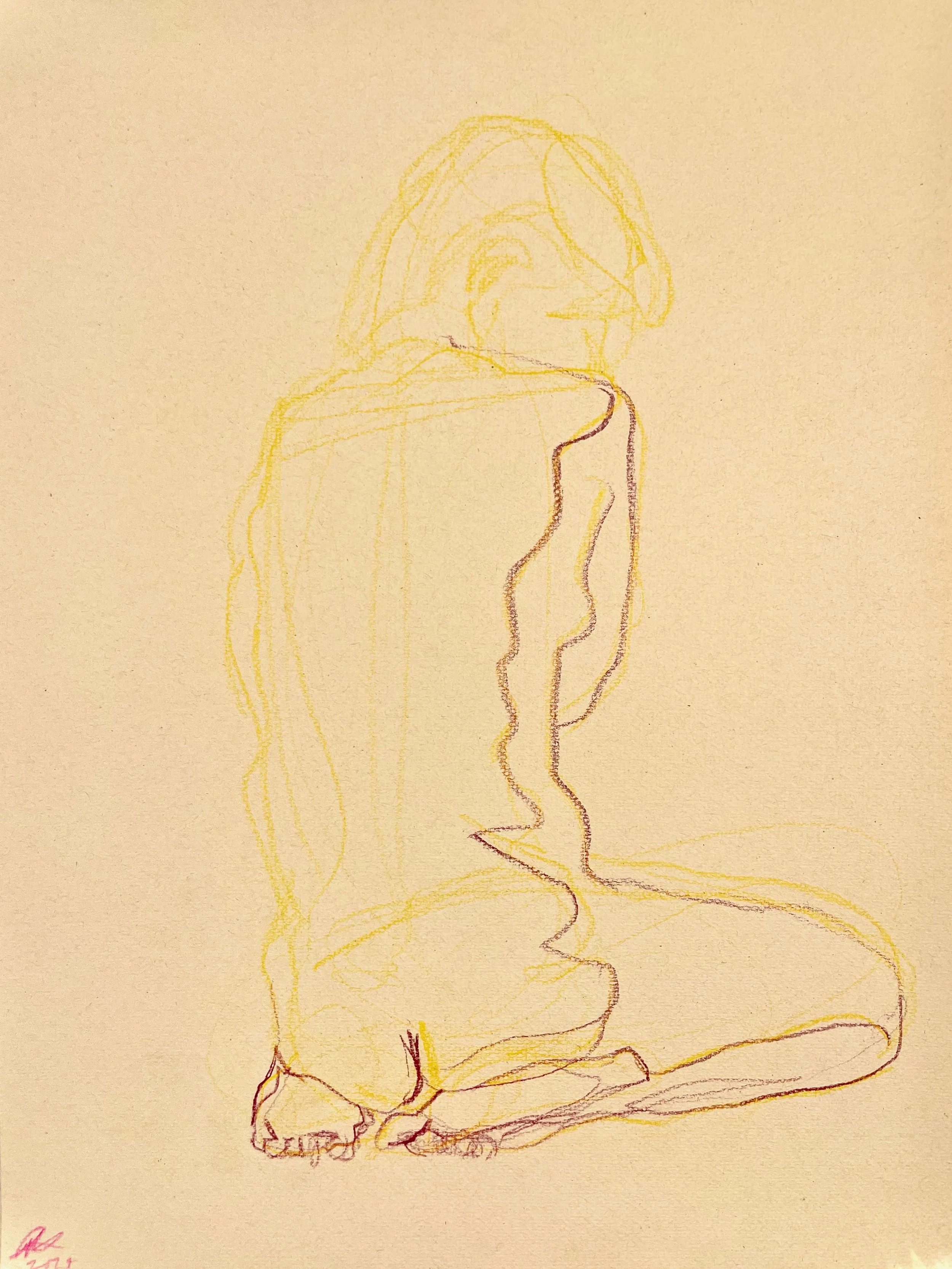 korki, drawing, A3, 2024, recycled paper_cecilia ulfsdotter klementsson2.jpeg