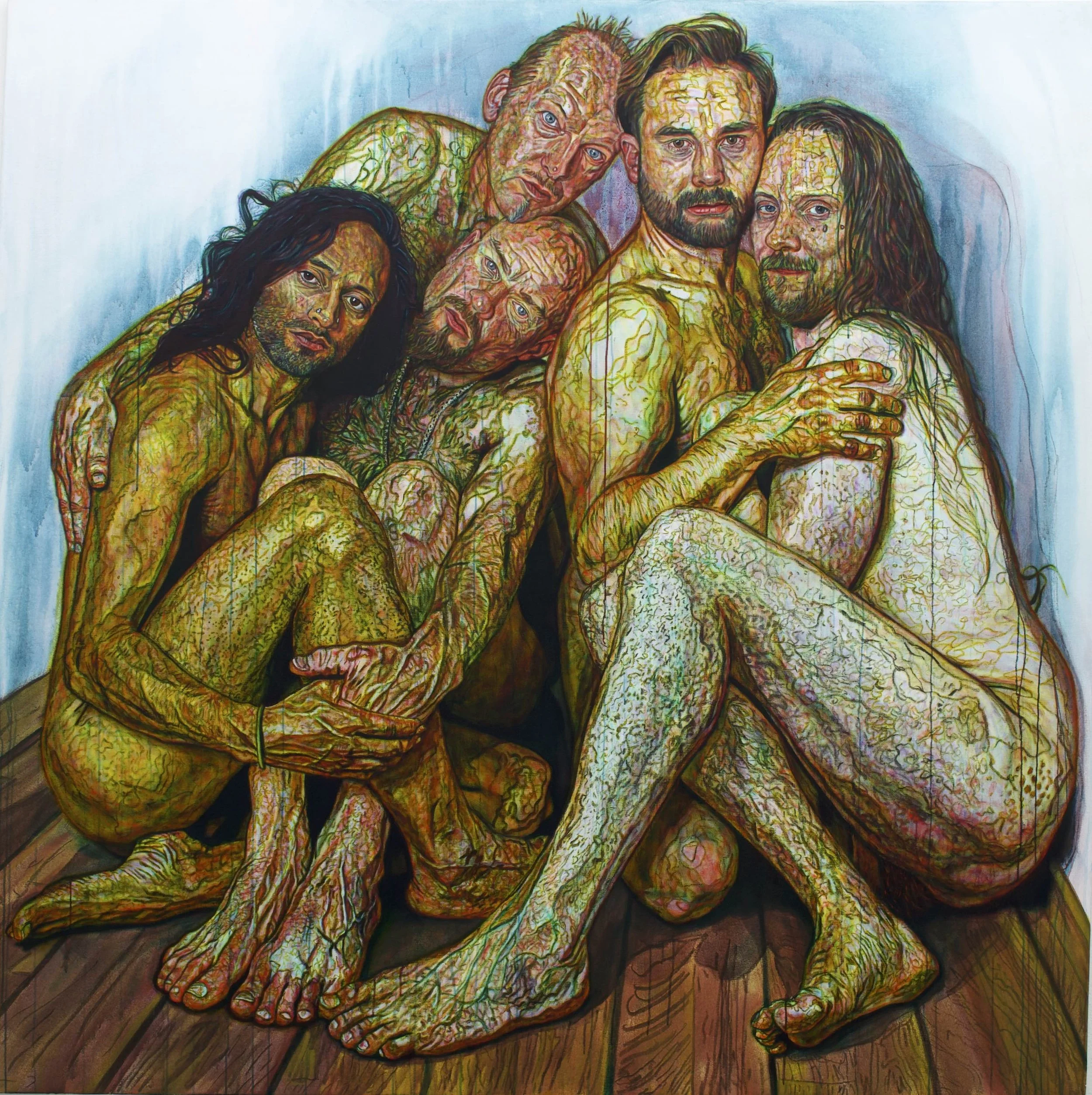 Supermodels 2021, after Herb Ritts' Supermodels 1989