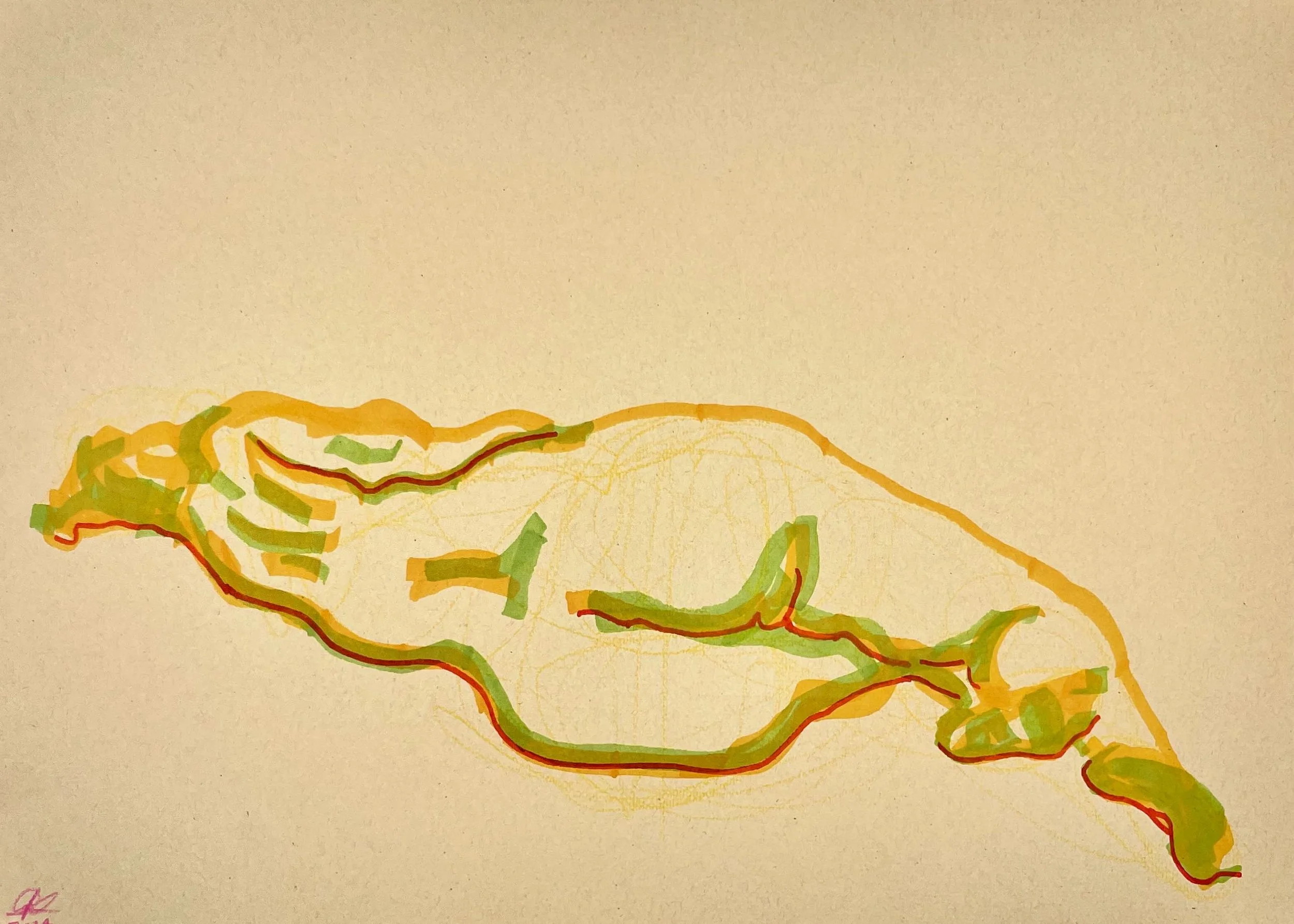 korki, drawing, A3, 2024, recycled paper_cecilia ulfsdotter klementsson27.jpeg