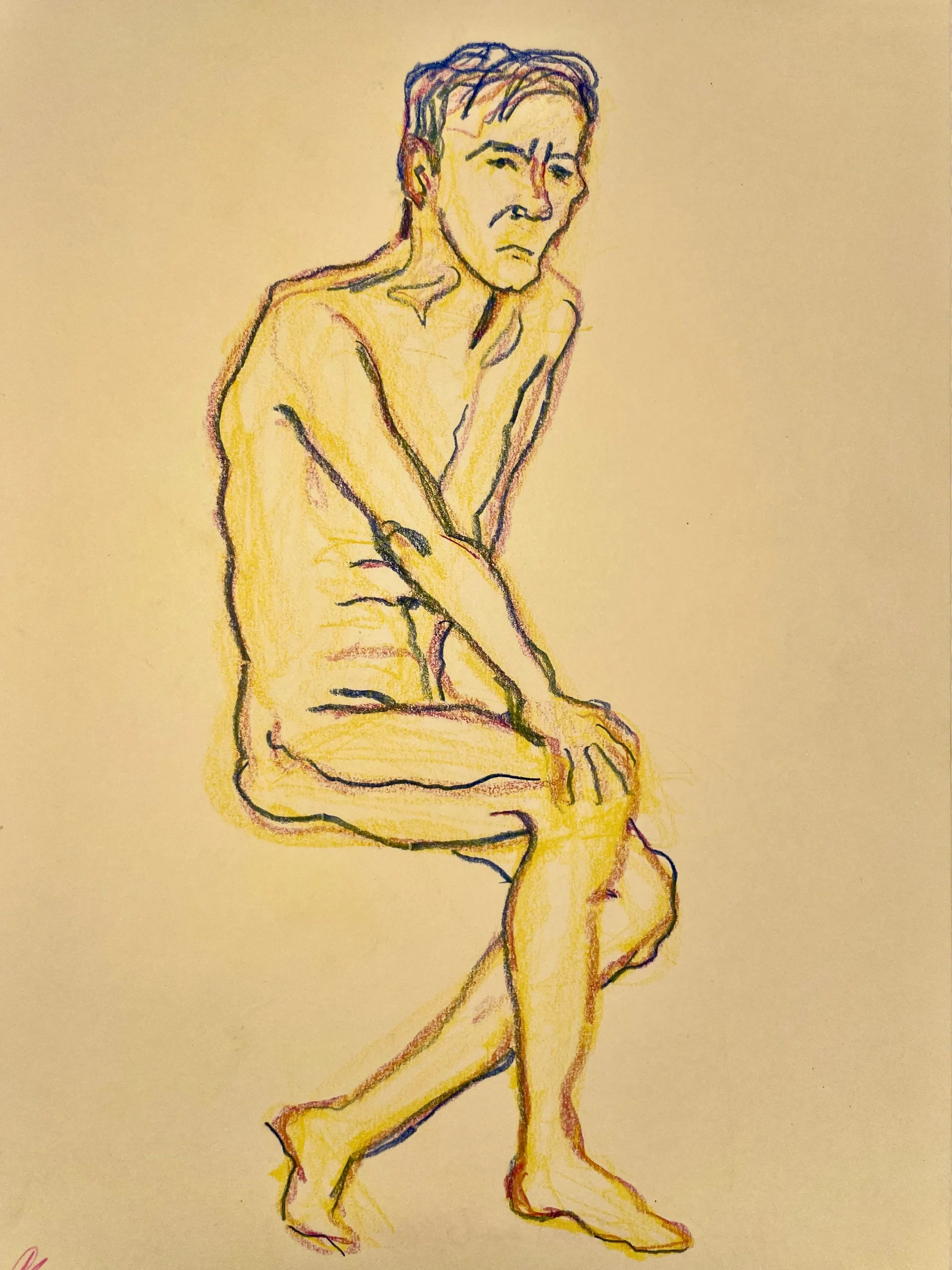 kroki, drawing, A4, 2024, cream paper_cecilia ulfsdotter klementsson11.jpeg