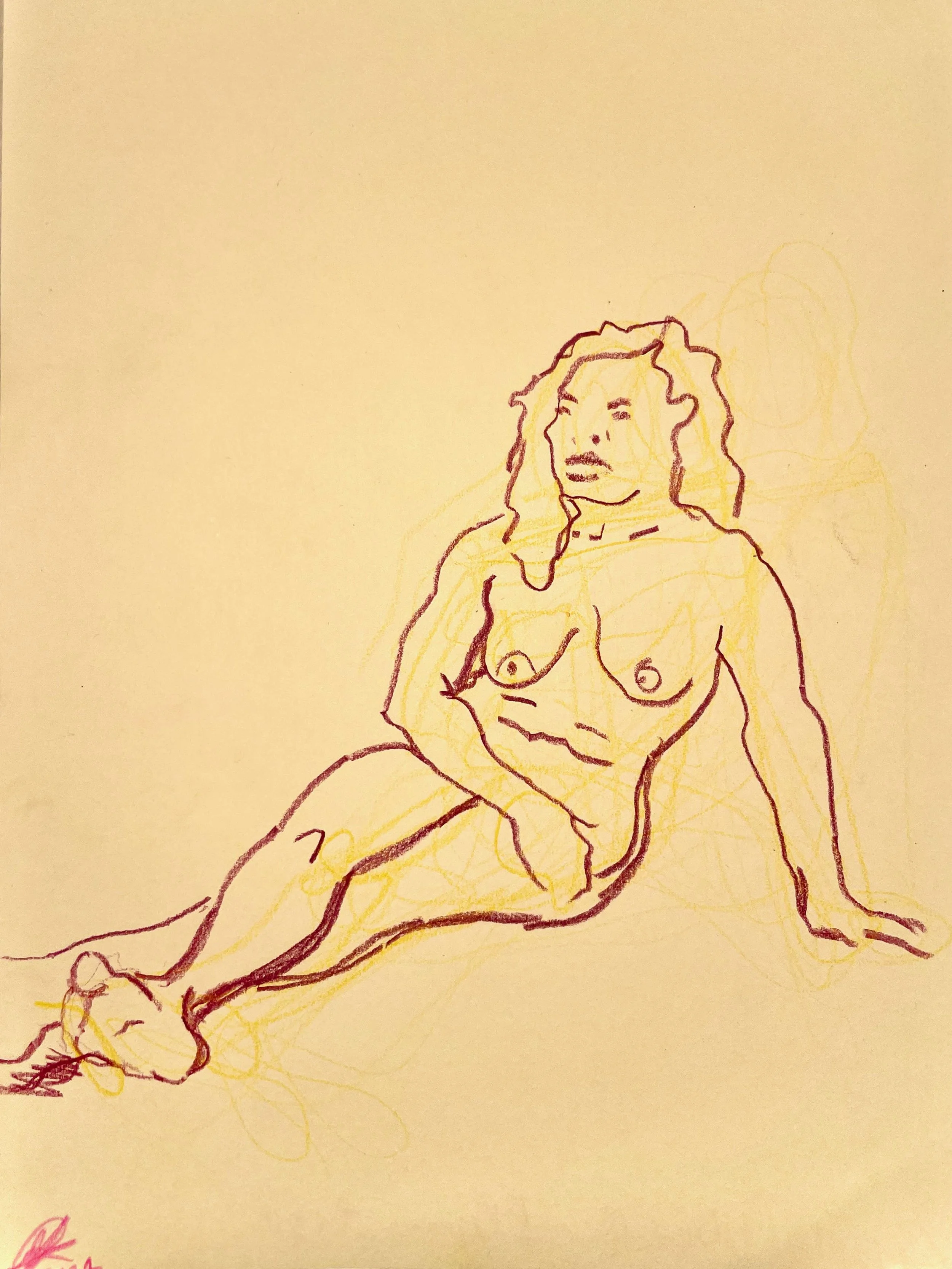 kroki, drawing, A4, 2024, cream paper_cecilia ulfsdotter klementsson12.jpeg