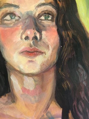 Lior 1, 18x24, oil on board