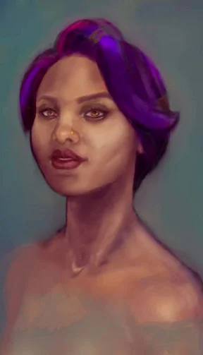 Digital Bust, photoshop