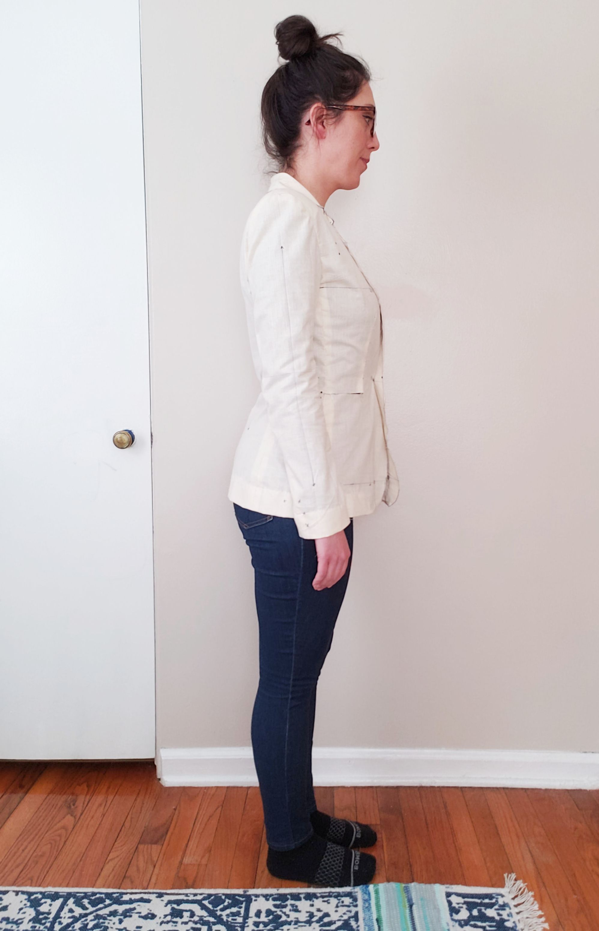 2c: profile is much better, but noticing tugging lines at the shoulder