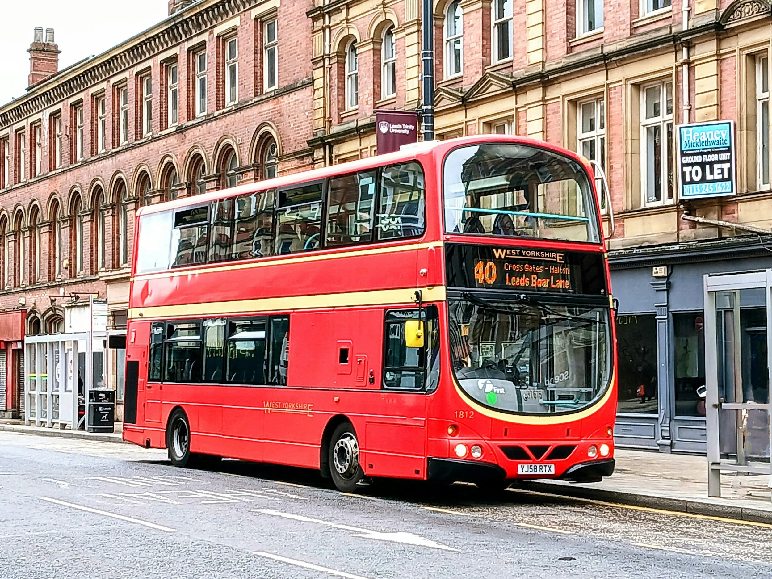 Public transport links: We're less than 100m away from a bus stop. Wetherby bus station sees plenty of journeys going to and from Leeds, Harrogate and York.
