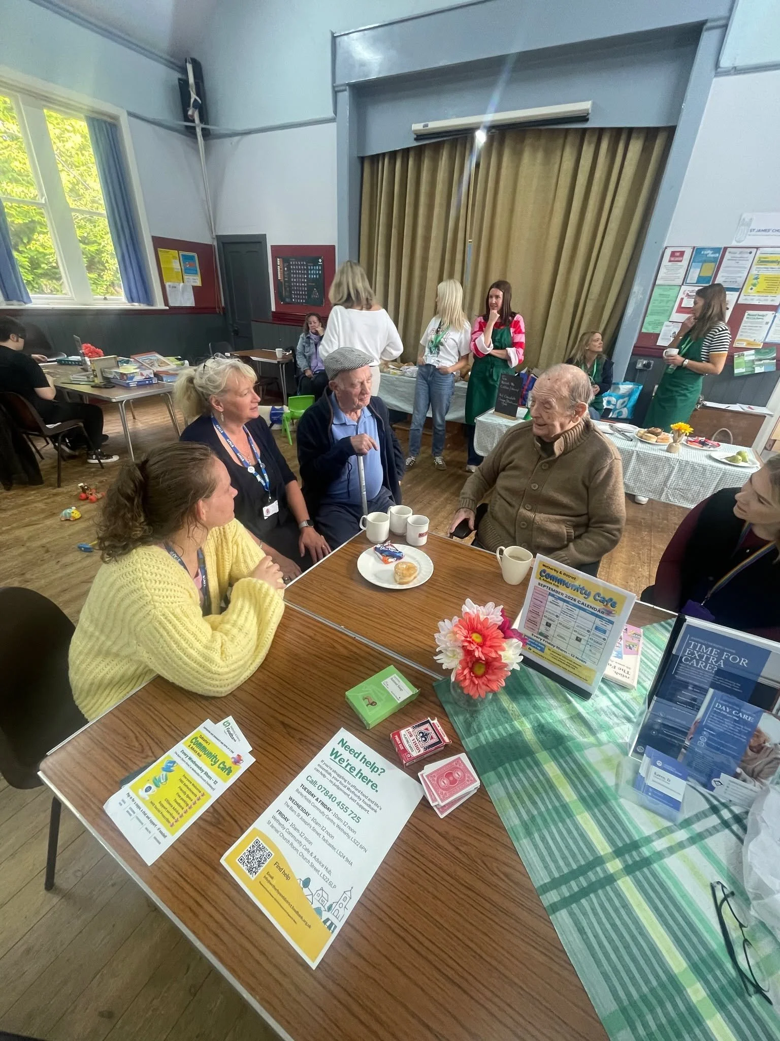 ☀️ A lovely morning spent out in the community!

This morning, some of our residents enjoyed a visit to Wetherby's Community Caf&eacute; &amp; Advice Hub, where we were made to feel so welcome as usual. 💙

We took along a selection of jigsaws and bo
