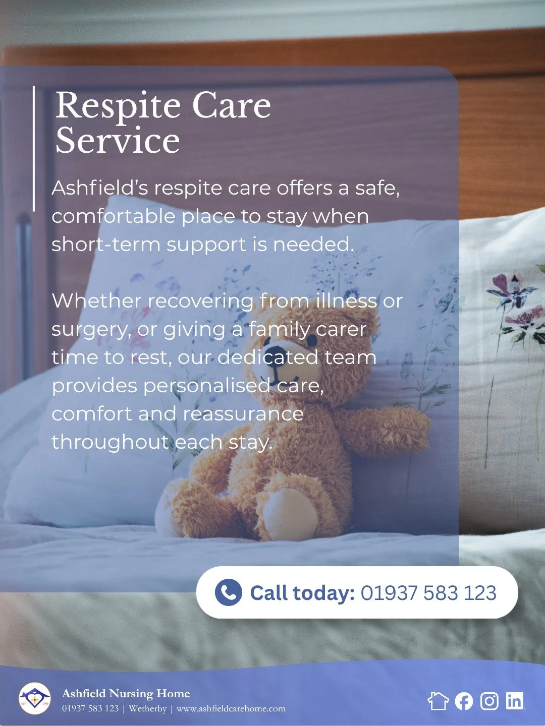 A little extra support, in a place that feels welcoming and reassuring. 🫶

Our respite stays are designed around the individual, helping guests feel comfortable and cared for while families have confidence and peace of mind. 😊

#RespiteCare #CareWi