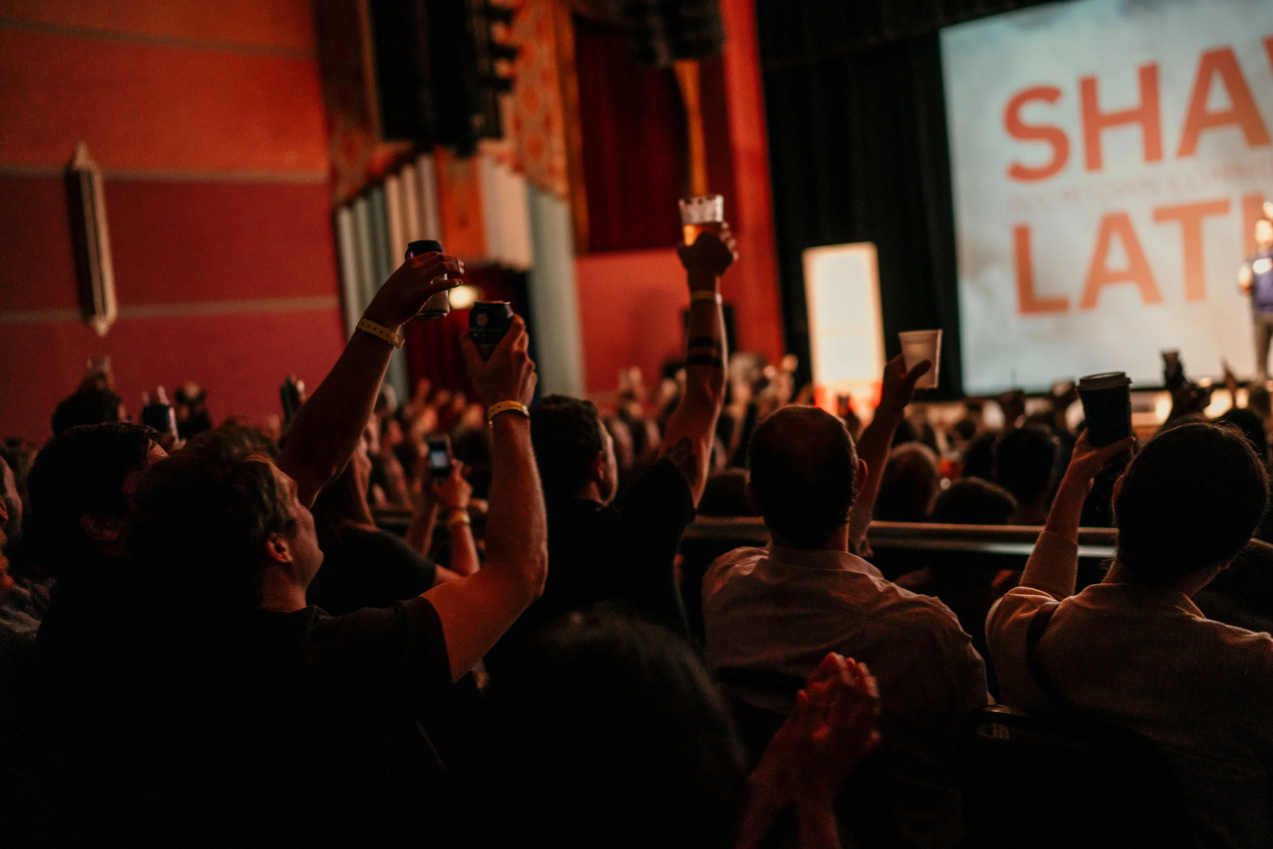Event photography at the Boulder Theater for Boomtown Accelerators Demo Day