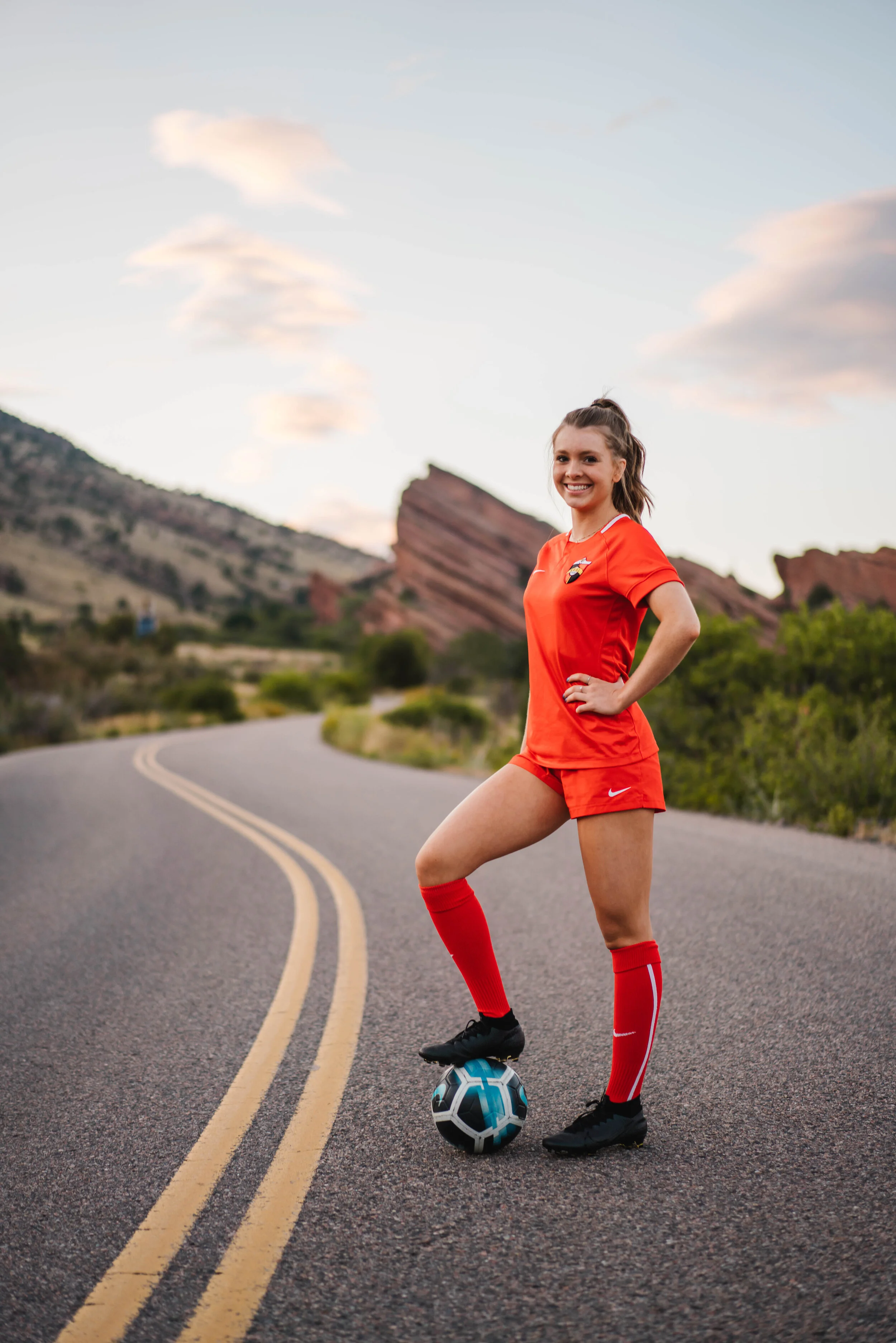 Denver senior photos at Red Rocks