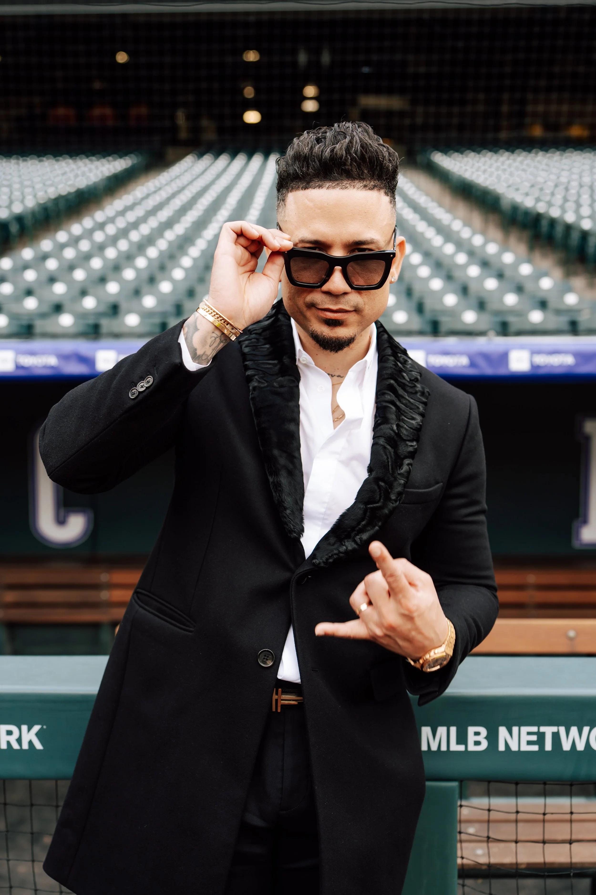 Sports and Editorial photography of Carlos Gonzalez of the Colorado Rockies