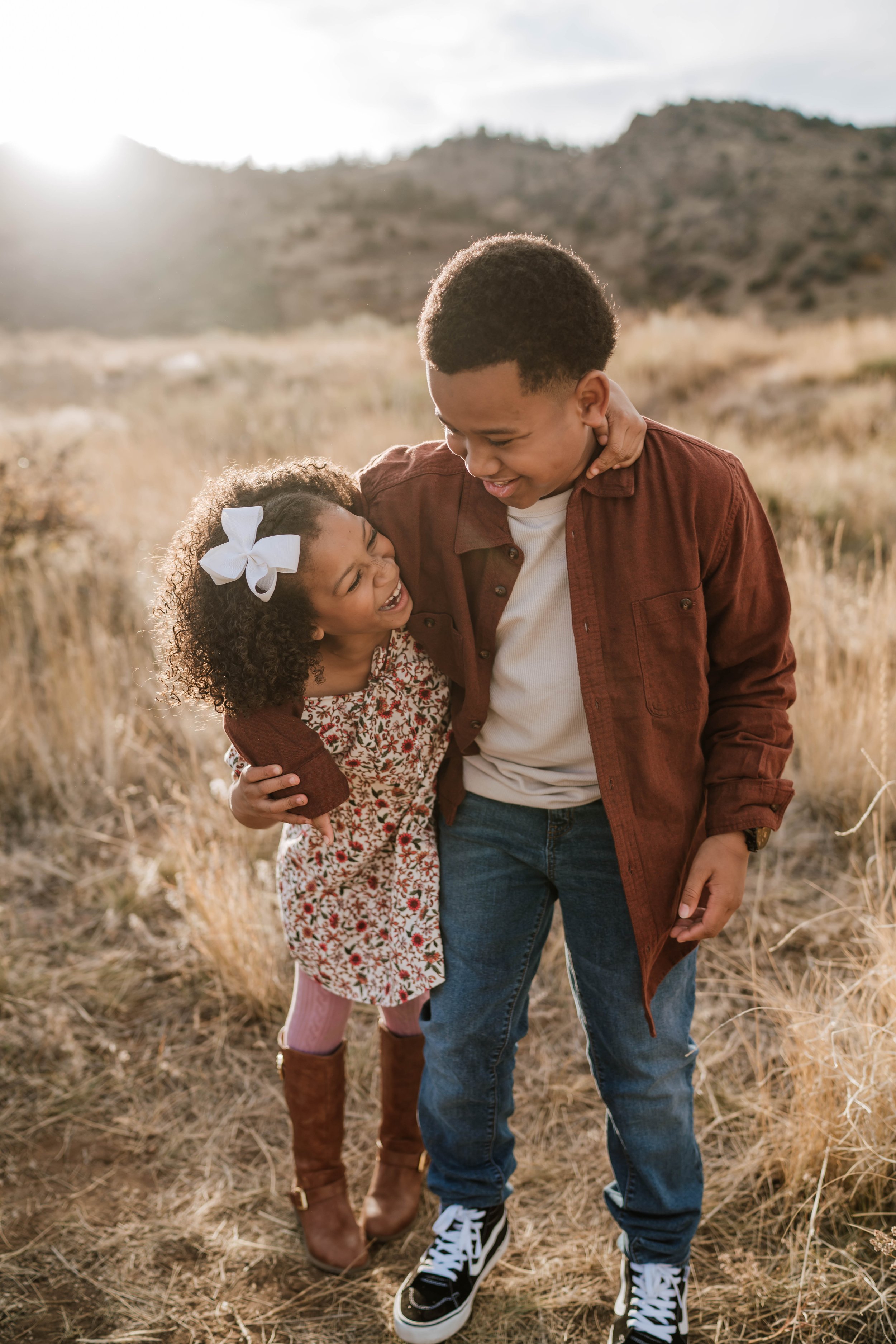 4 Photo Ideas for Siblings