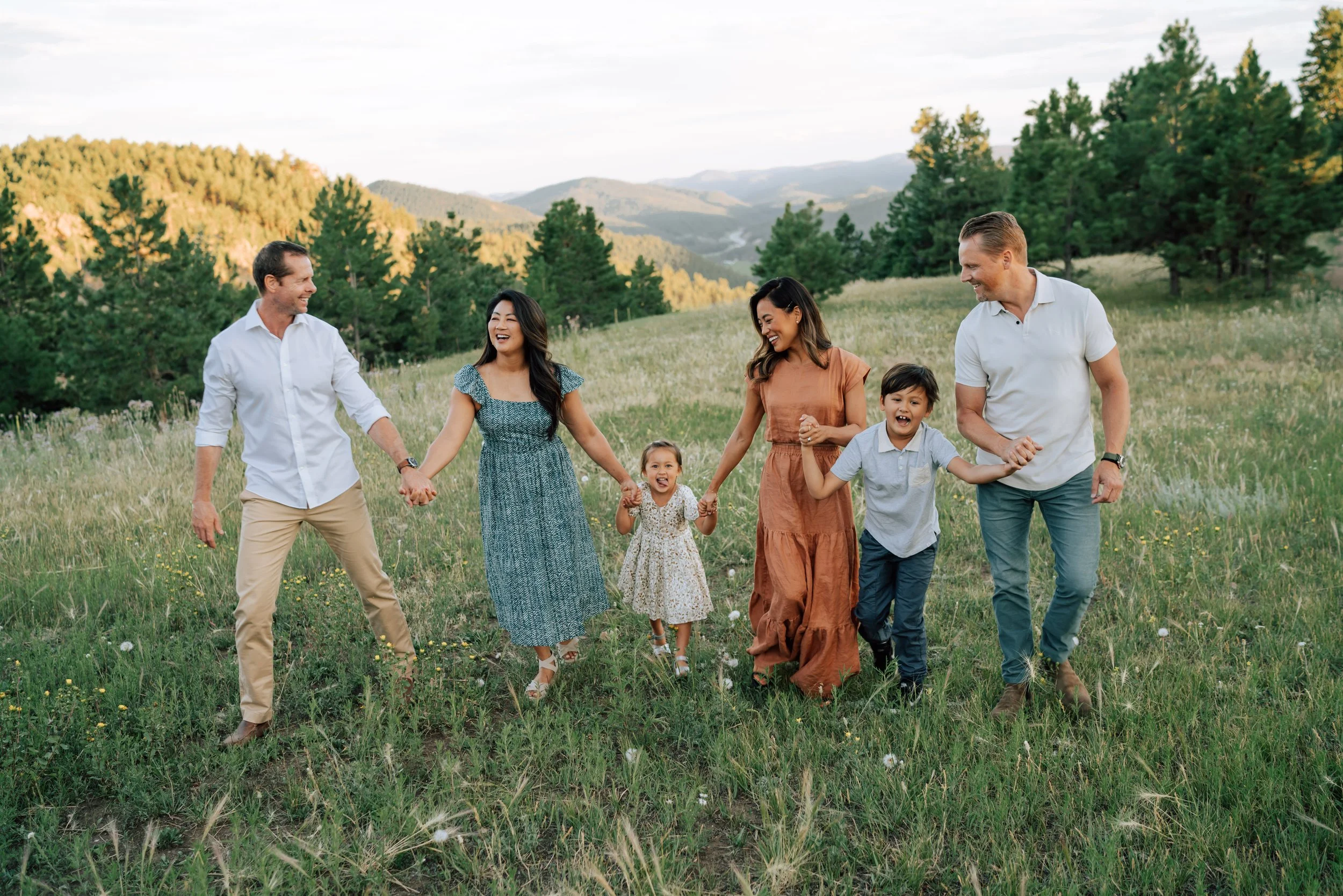 Denver Family Photos at Mount Falcon West