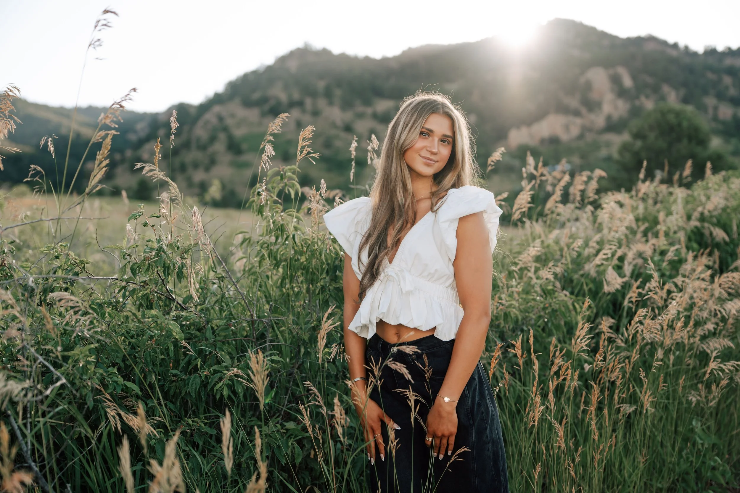 Denver Senior Photos at Chautauqua Park | Amiliana’s Boulder Summer Session