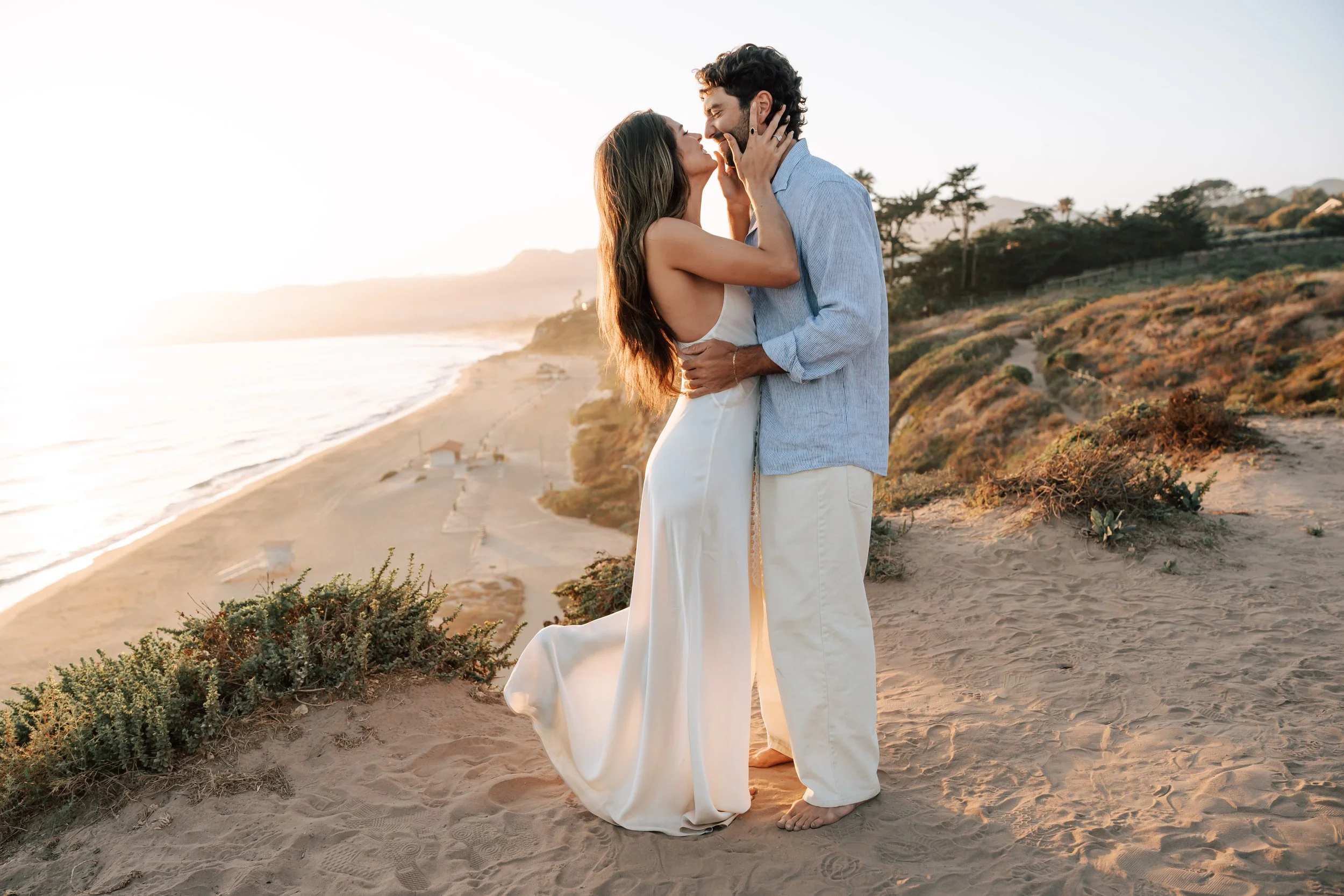 Joey and Kelsey Engagement Photos in Malibu | Denver Photographer