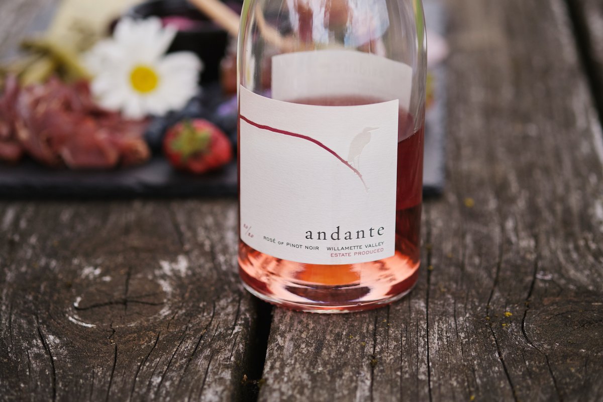 Andante Rosé Bottle