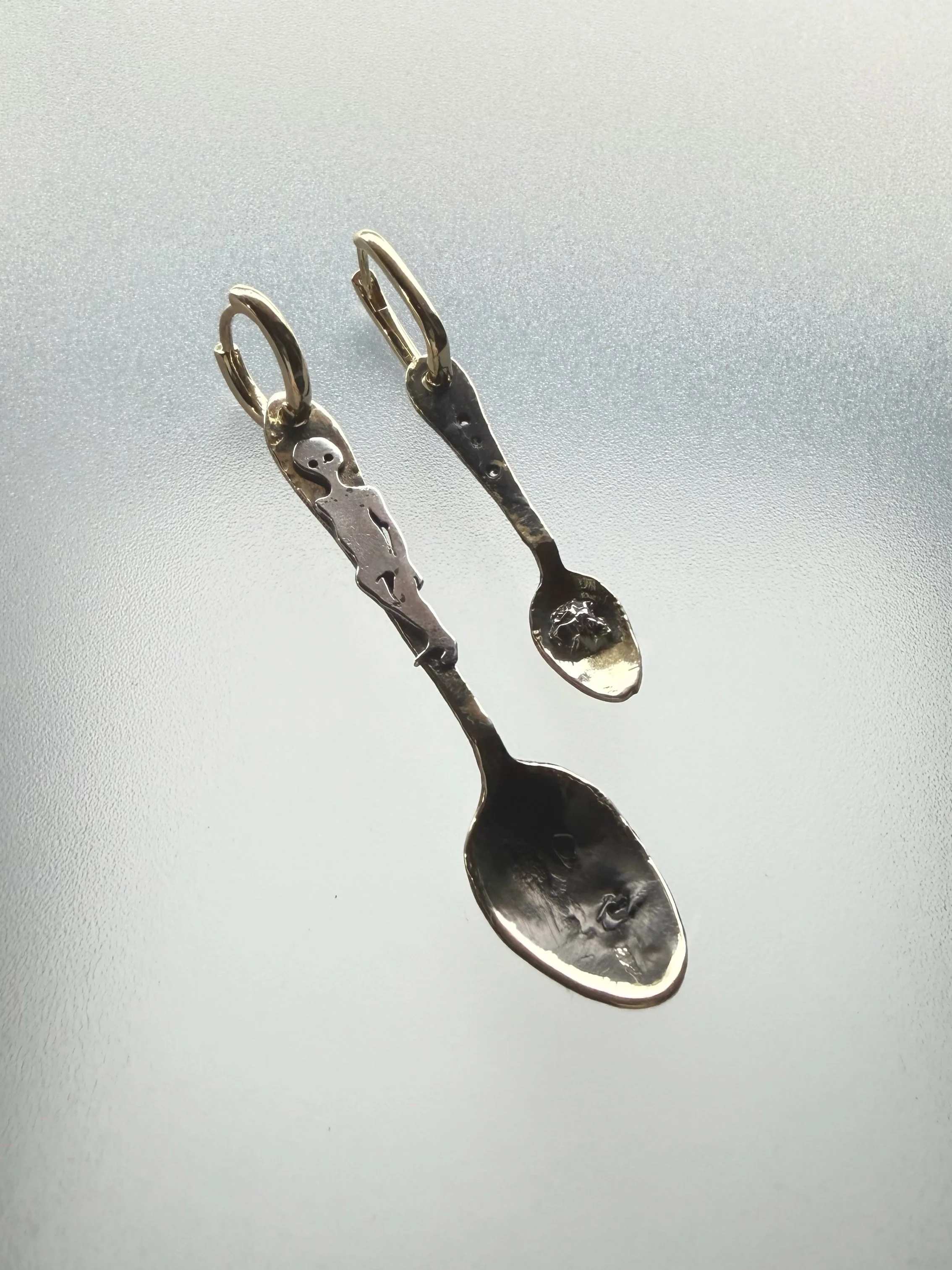 ExtraTerrestrial Spoon Earrings/ The OOfo