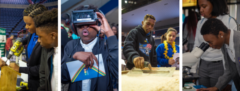 Students explore career pathways at the 2019 youthForce NOLA Career Expo