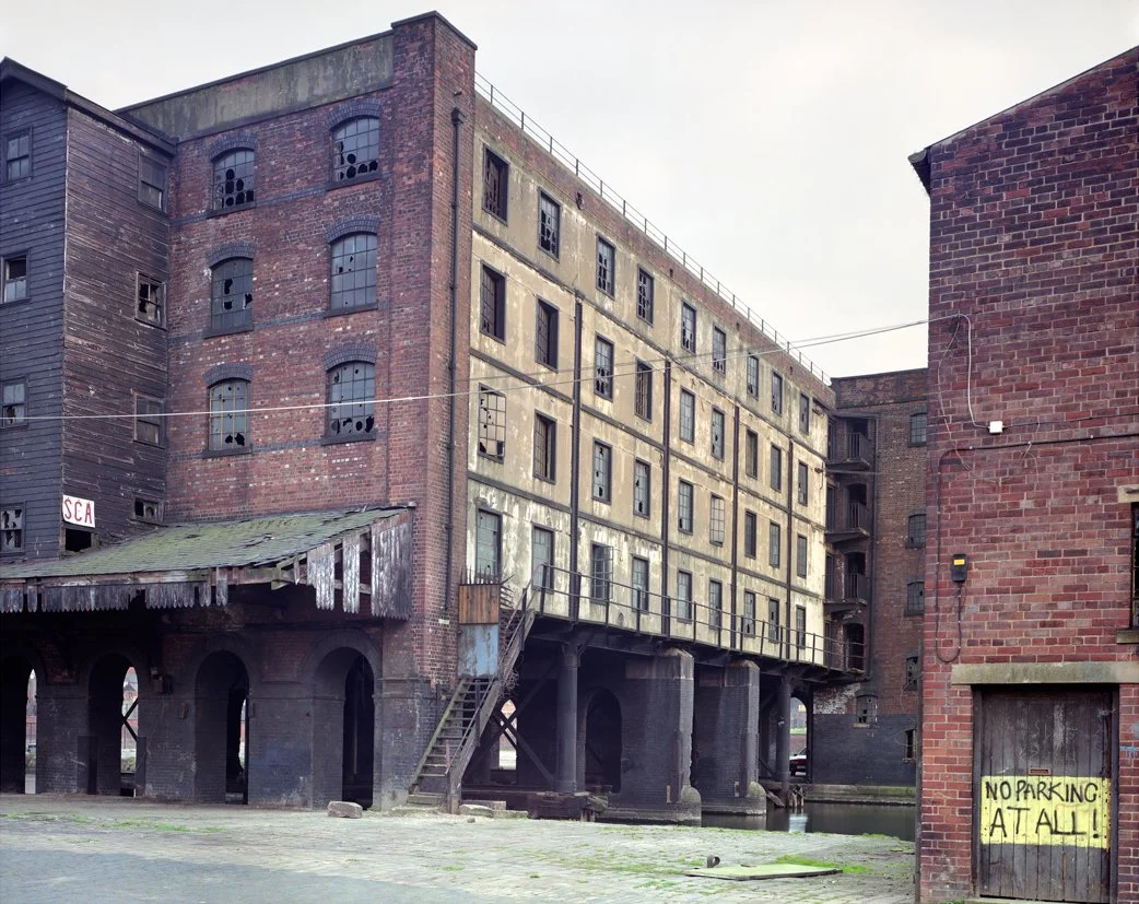 Mike Black - The Straddle Warehouse, Canal Basin. 1990