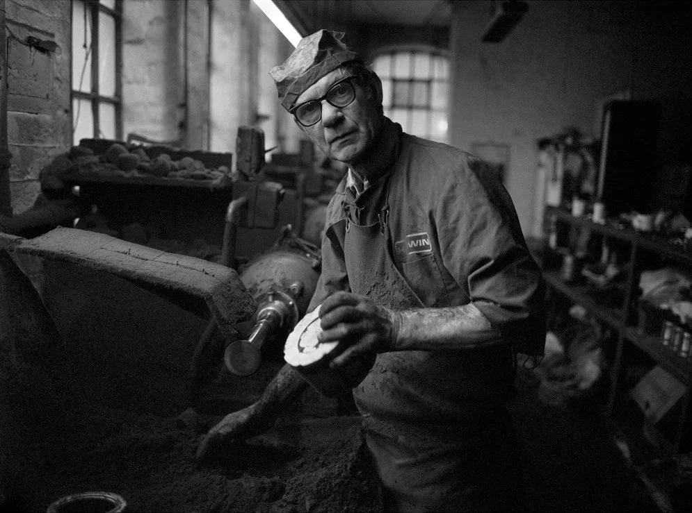 Patrick Sutherland - Holloware buffer, James Dixon & Sons, 1986