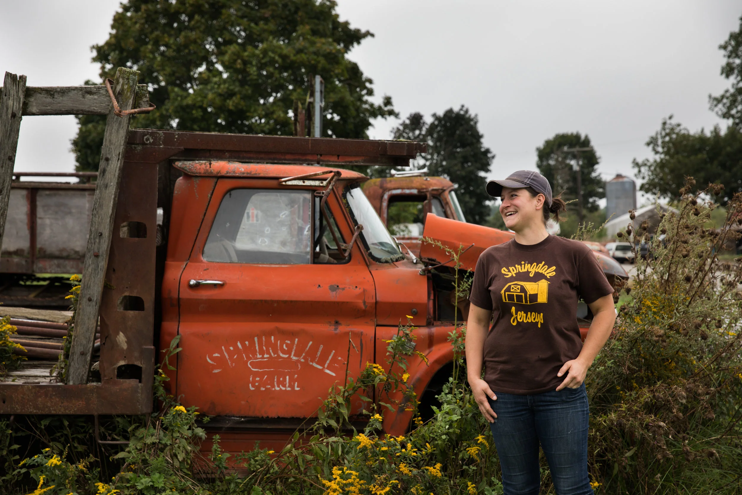 “It was my grandmother's relentless passion for farming that led her to MFT. Protecting the farmland from future development put her mind at ease, knowing that someone could always farm here.”