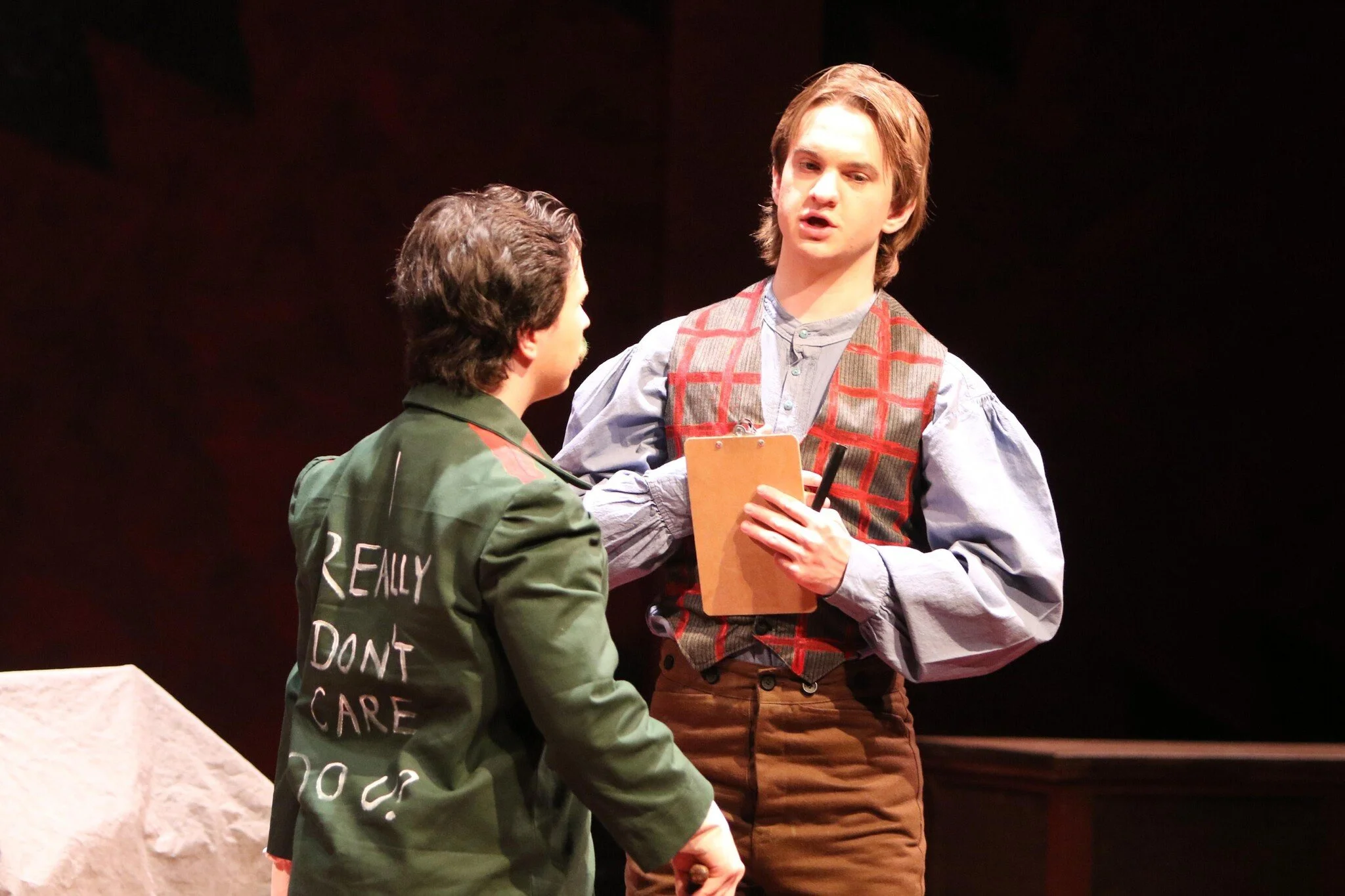   Lenin’s Embalmers  Spring 2026: Wabash College Play Directed By Heidi Winters Vogel Photo Credit: Jim Amidon 