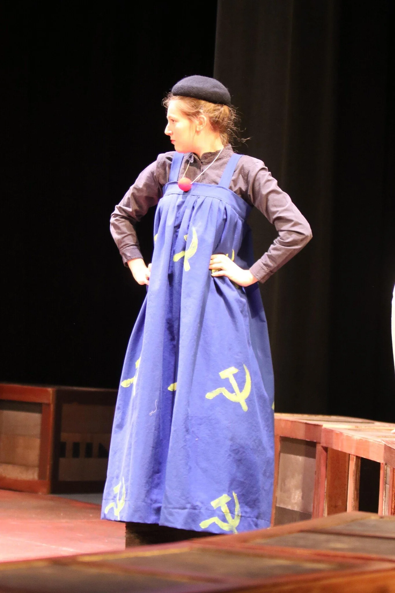   Lenin’s Embalmers  Spring 2026: Wabash College Play Directed By Heidi Winters Vogel Photo Credit: Jim Amidon 