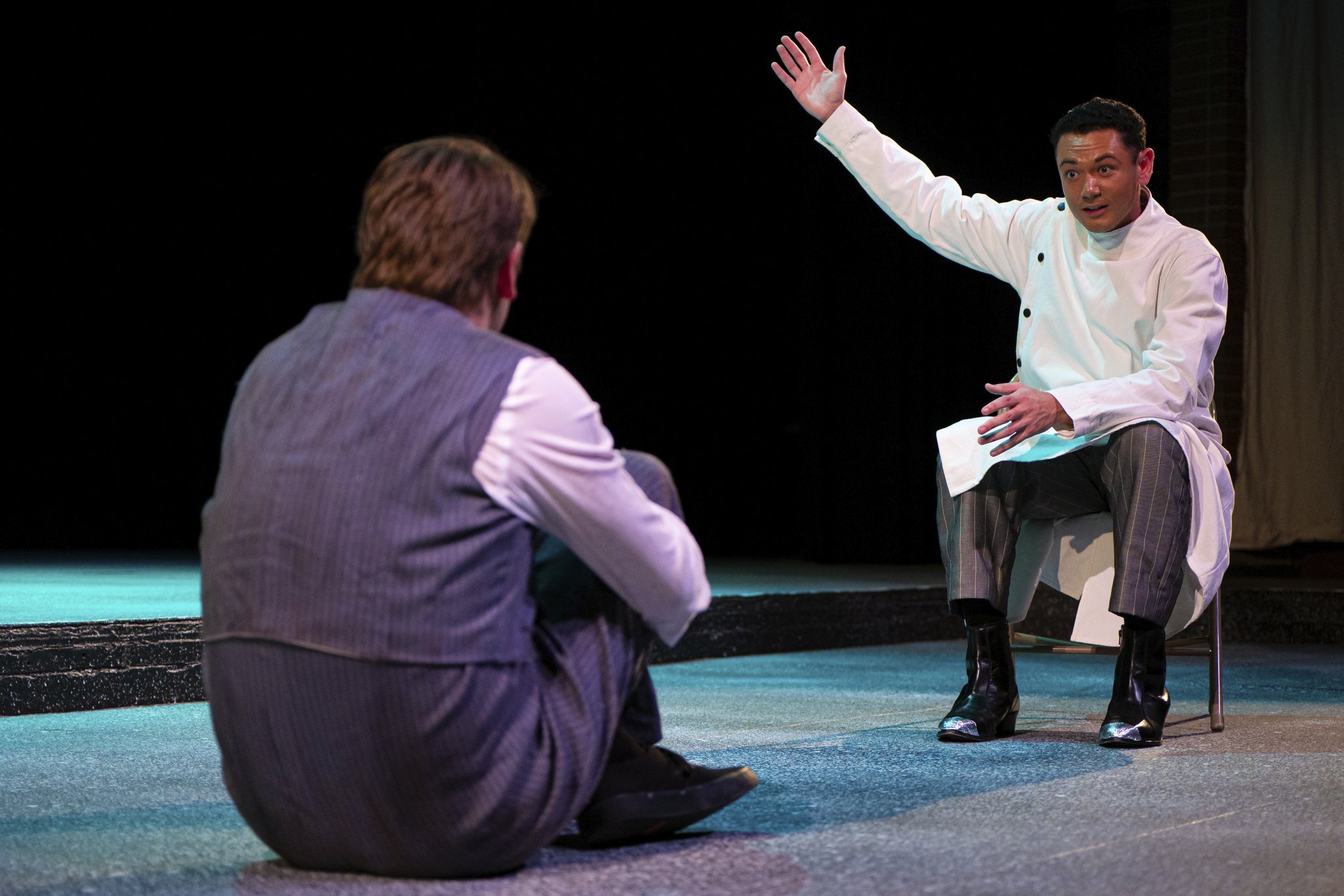   1984  Fall 2025: Wabash College Play Directed By Jim Cherry Photo Credit: Andrew Day 