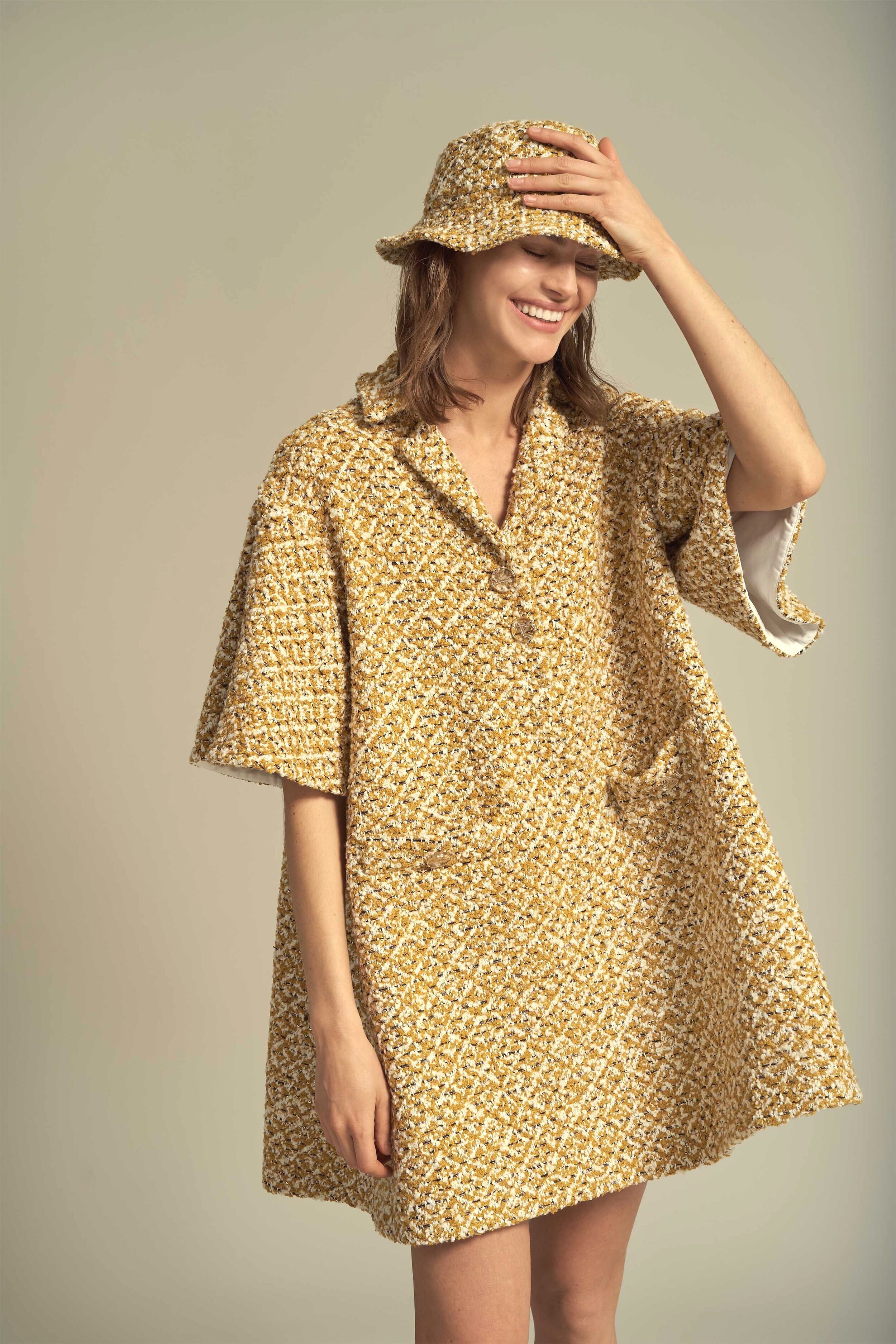 oversized mini dress