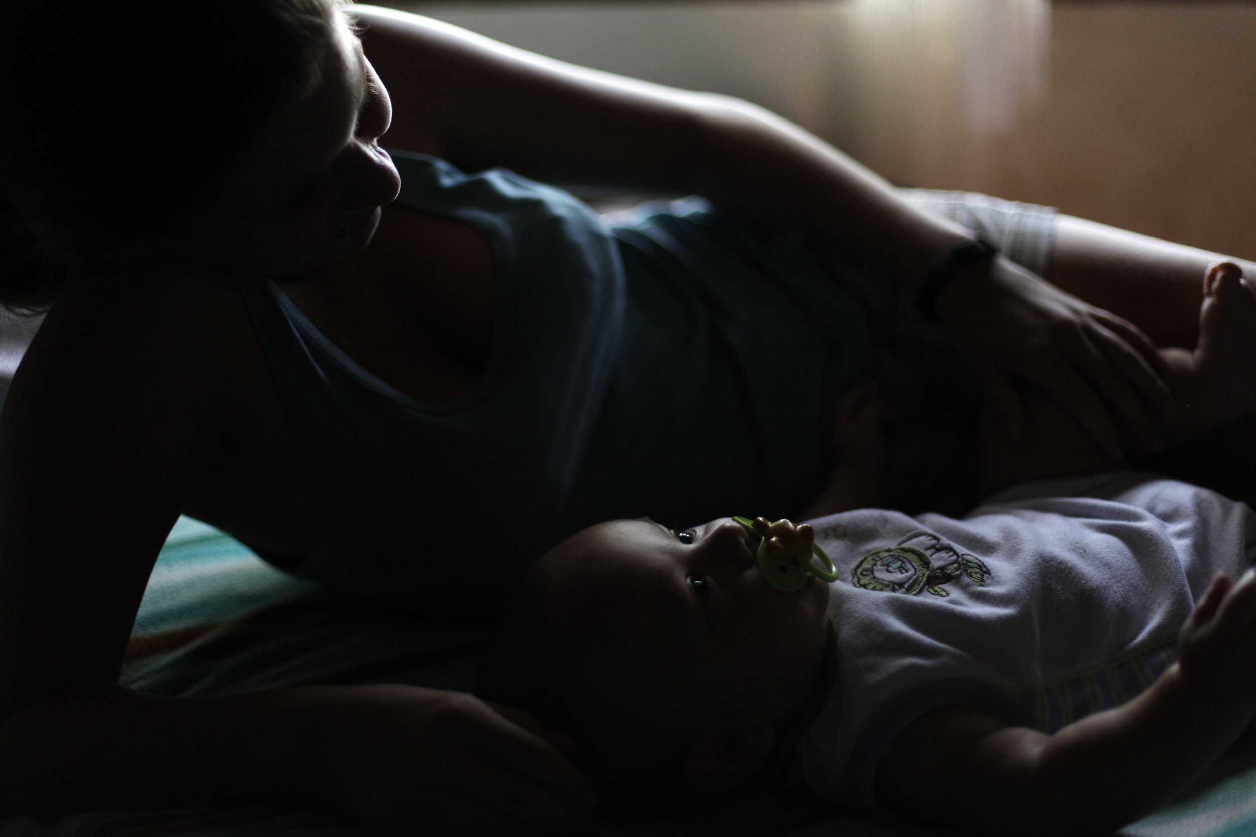 A teen mother, 15, looks over her 4 month-old baby in Nosara, Costa Rica in 2011. She dropped out of school when she became pregnant. She began experimenting with sex started between the ages of 13-14. "The thing is… I don't know," she responded, when she was asked why she didn't use any contraceptives during intercourse with her boyfriend. Costa Rican public schools aren't complete strangers to the concept of sexual education, yet it is still not officially implemented in the programs throughout the country.