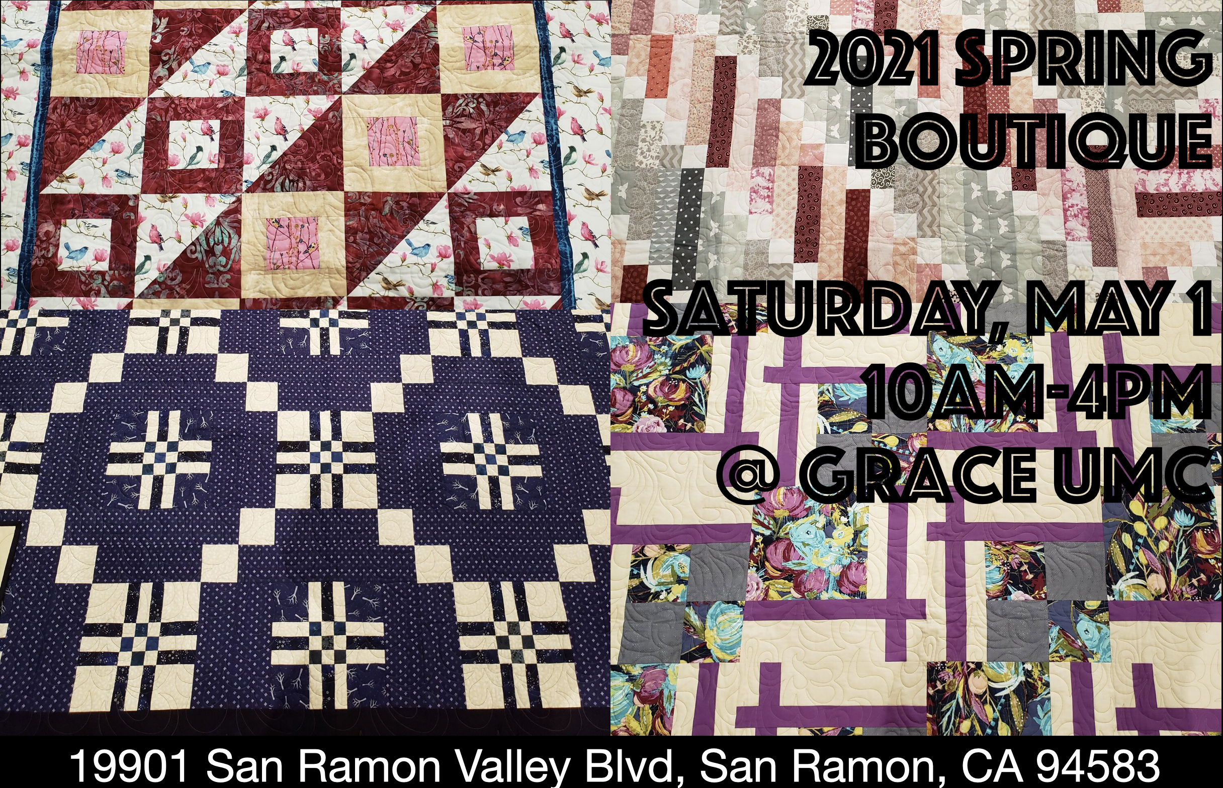 2021 Spring Boutique on May 1st 10AM-4PM