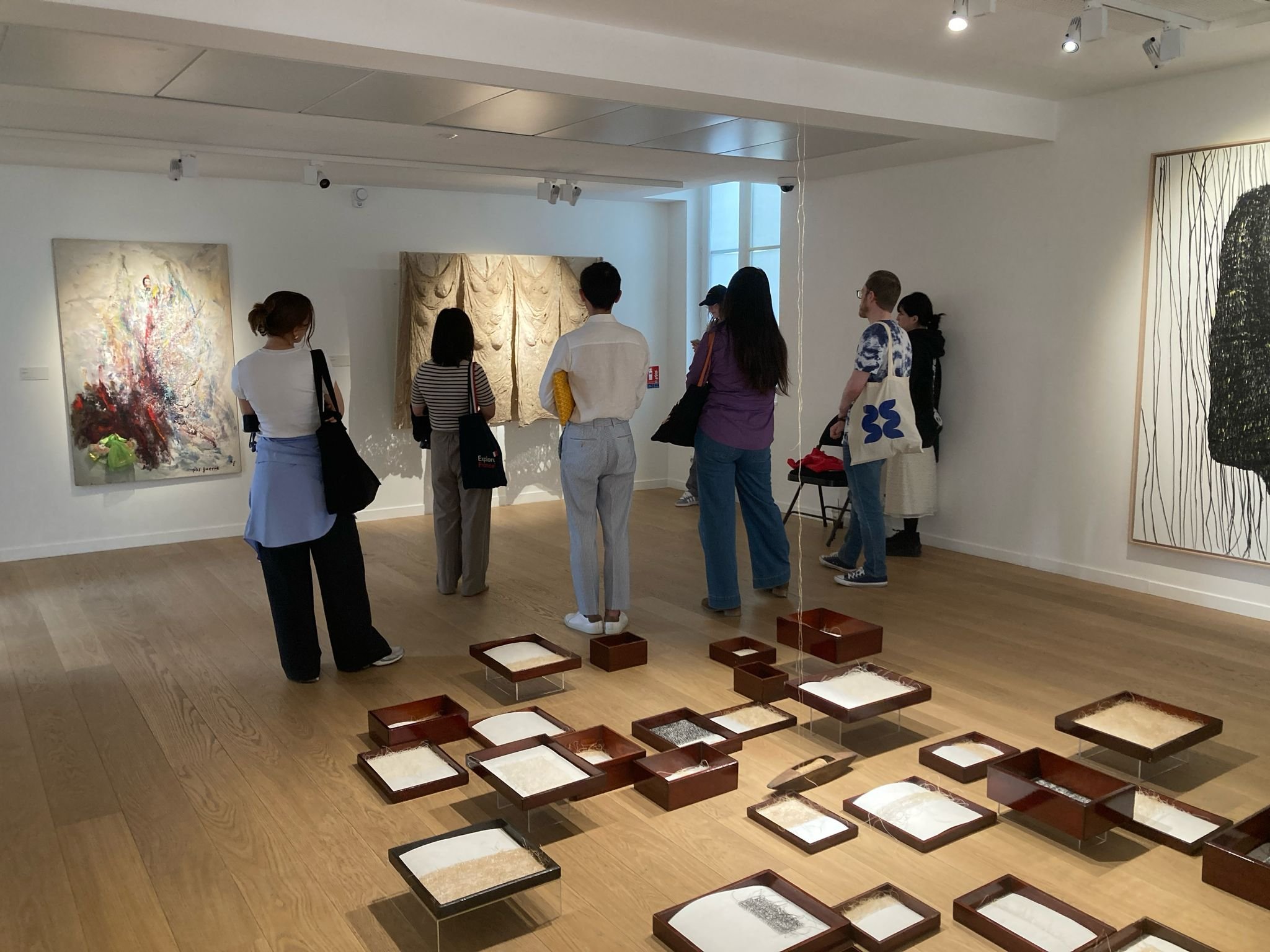 Visite de l'exposition Les Contours du Temps - Centre Culturel Coréen - 5 avril