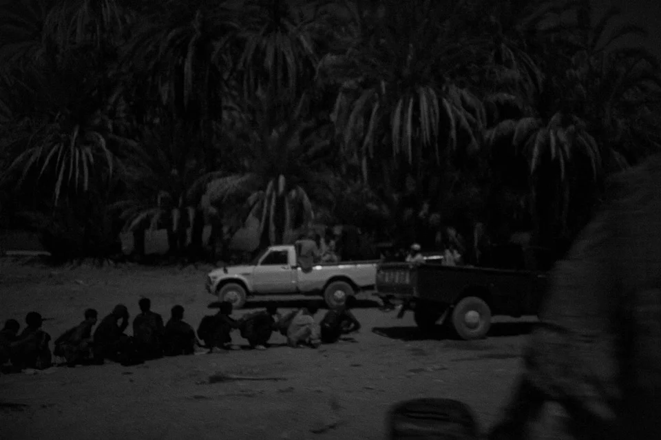 Sistan and Baluchestan Province, Iran. More than 5000 Afghan and Pakistani refugees try to pass the eastern Iranian border. Some will stay in Iran, others will go to Turkey and Greece. September 2017.