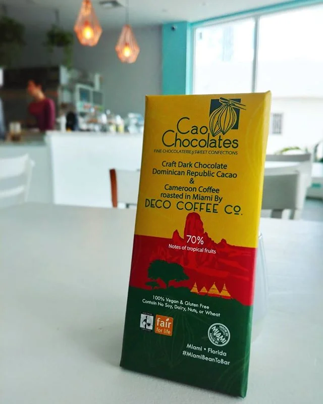 Chocolate is the answer. Who cares what the question is. 😜🍫An amazing collaboration with @caochocolates for a Dark chocolate/Cameroon coffee bar! .
.
Photo cred 📸: @fulhamnick