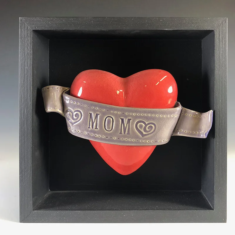"Mom" tributes can hang on your wall, or hers