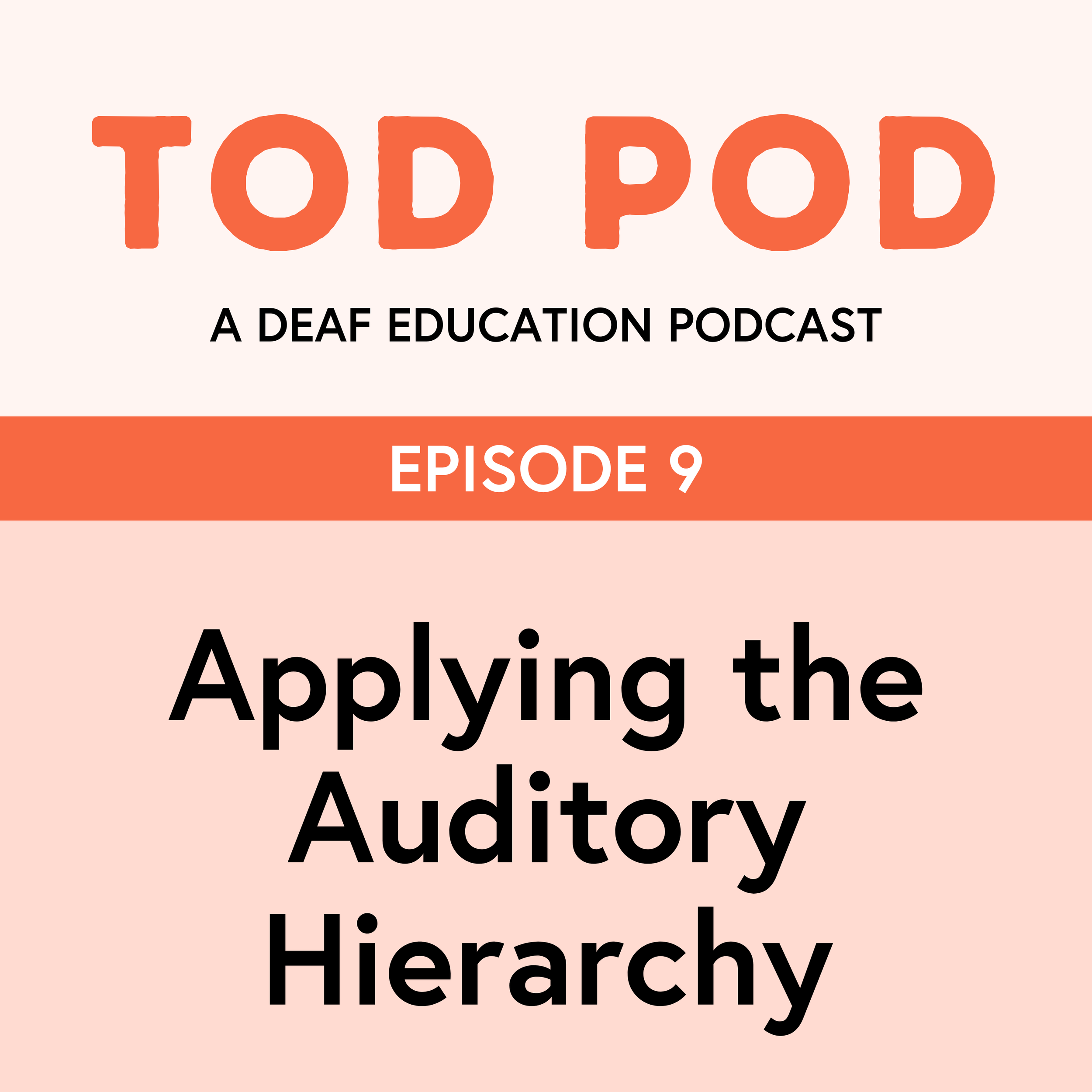 9: Applying the Auditory Hierarchy — Listening Fun