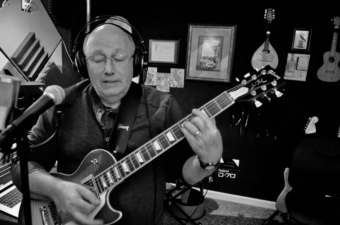 TFS b&w playing LP.jpg