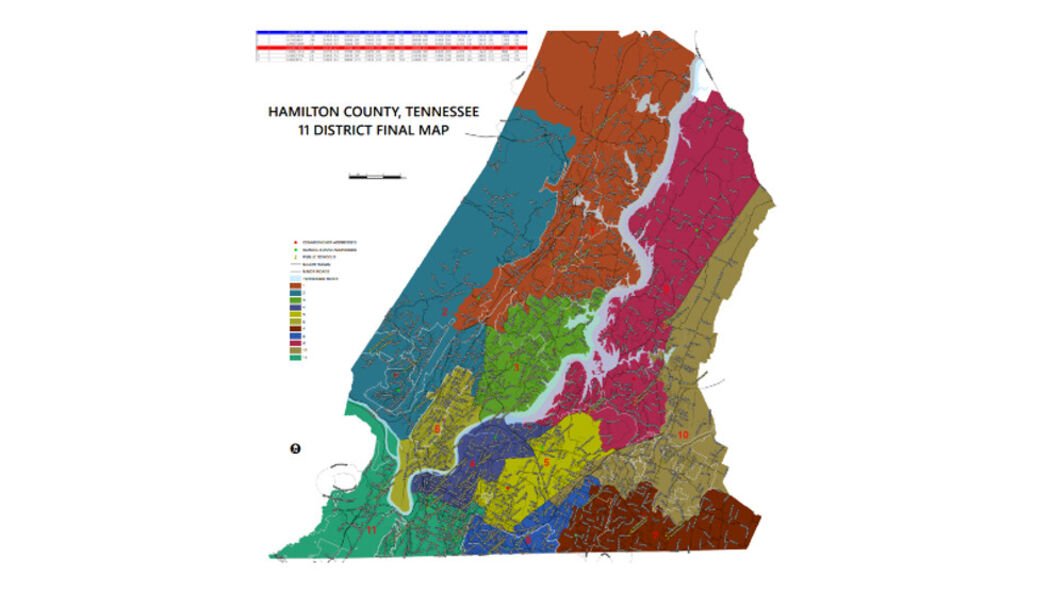 Chattanooga City Council District Map Civilis - March 5, 2022 — Hamilton Flourishing