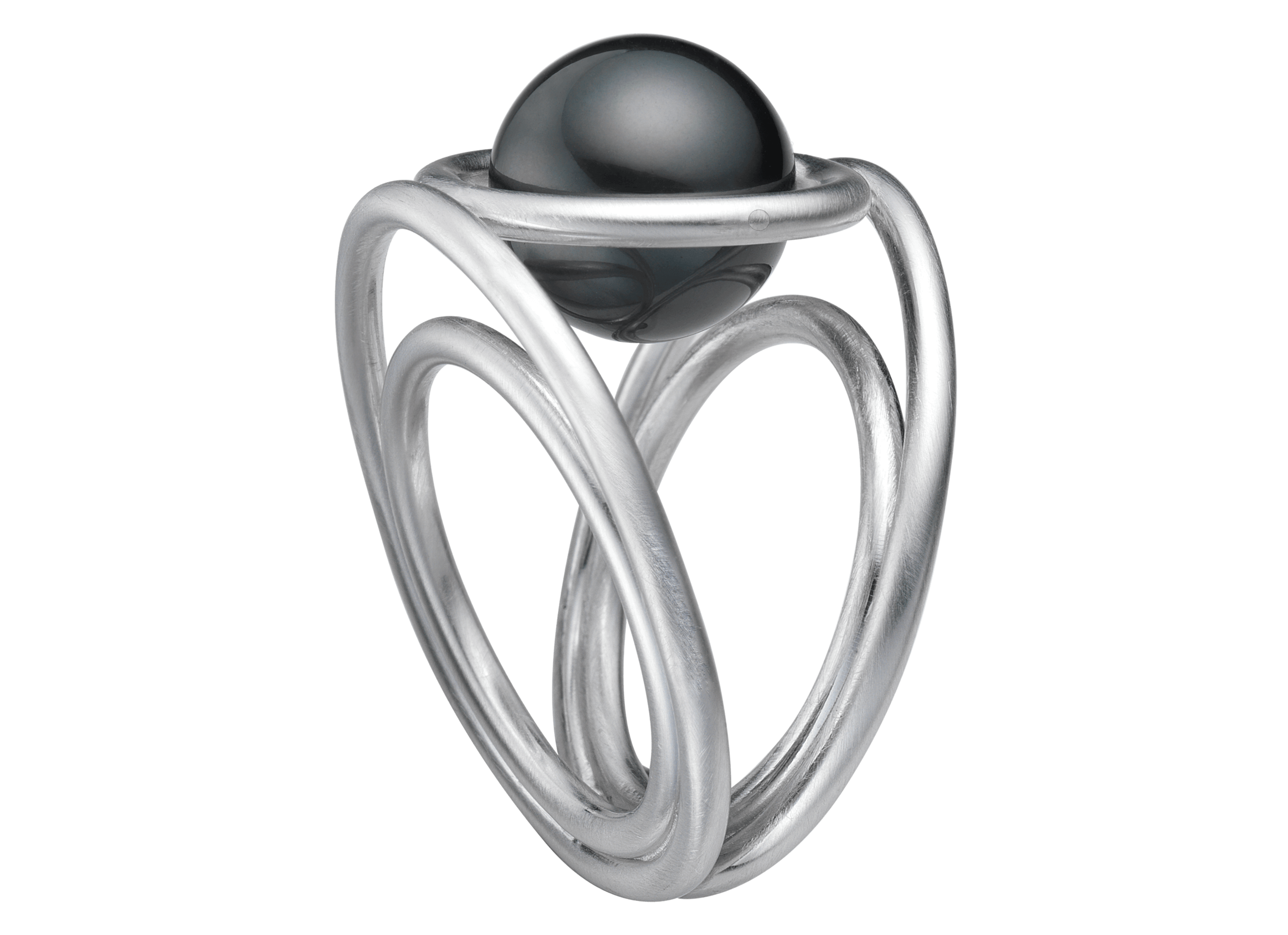 Bague Praha or blanc brossé Perle de Tahiti 12mm.png