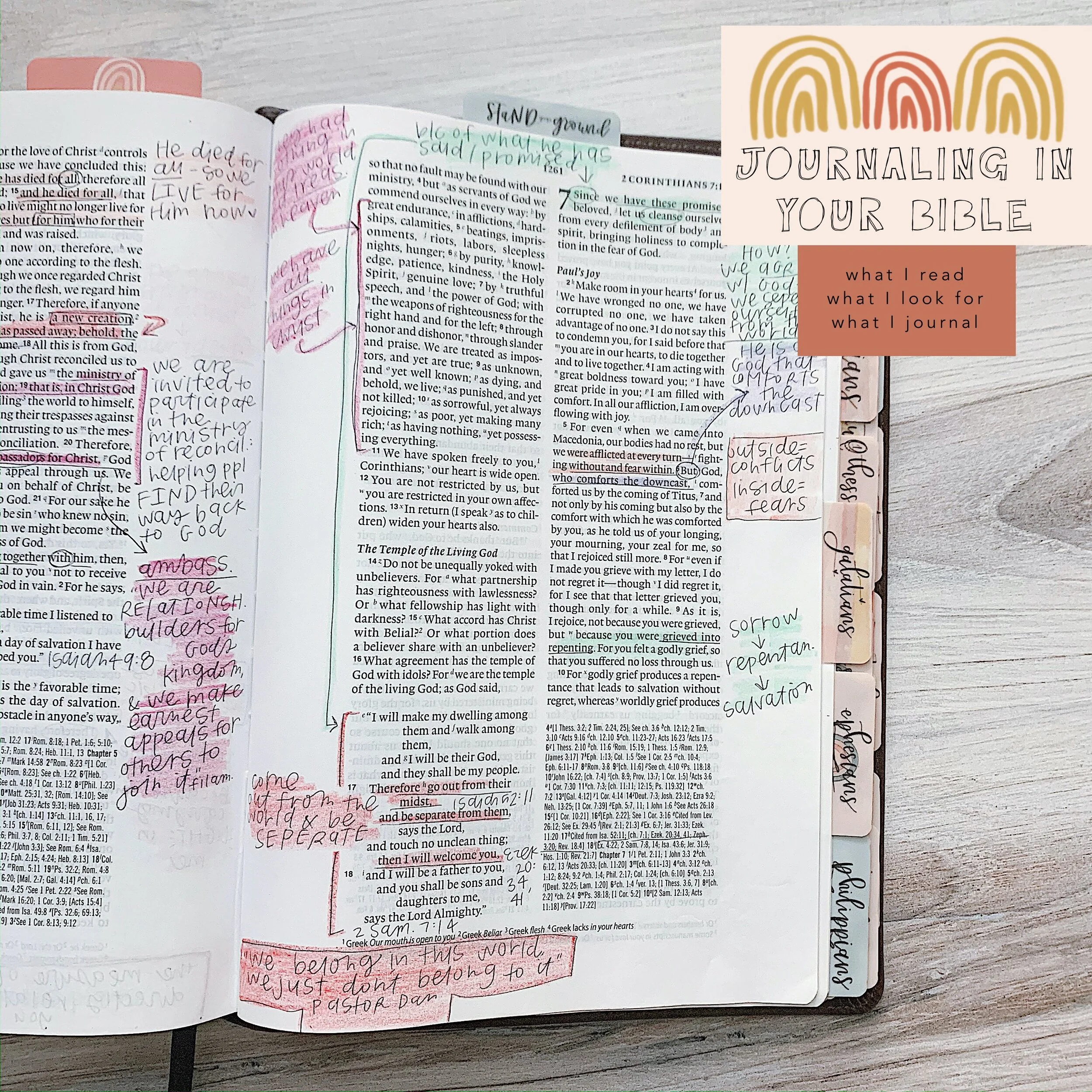 Journaling In Your Bible — Find Wondrous Things