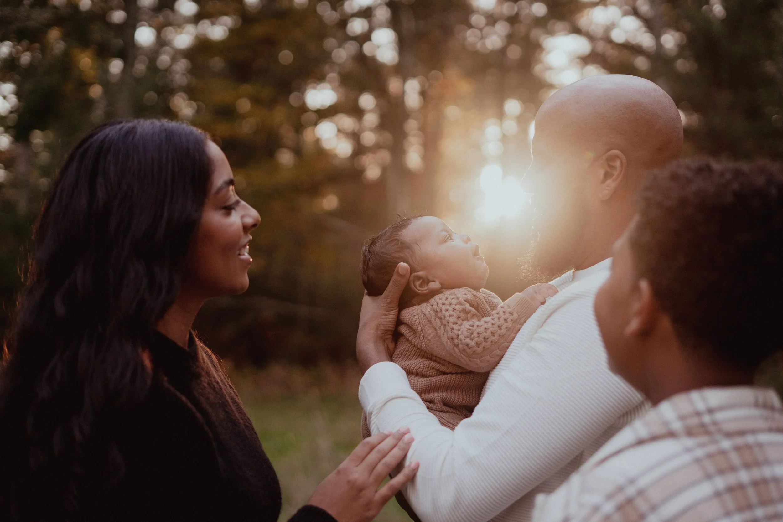 Baby Trey's family photos 