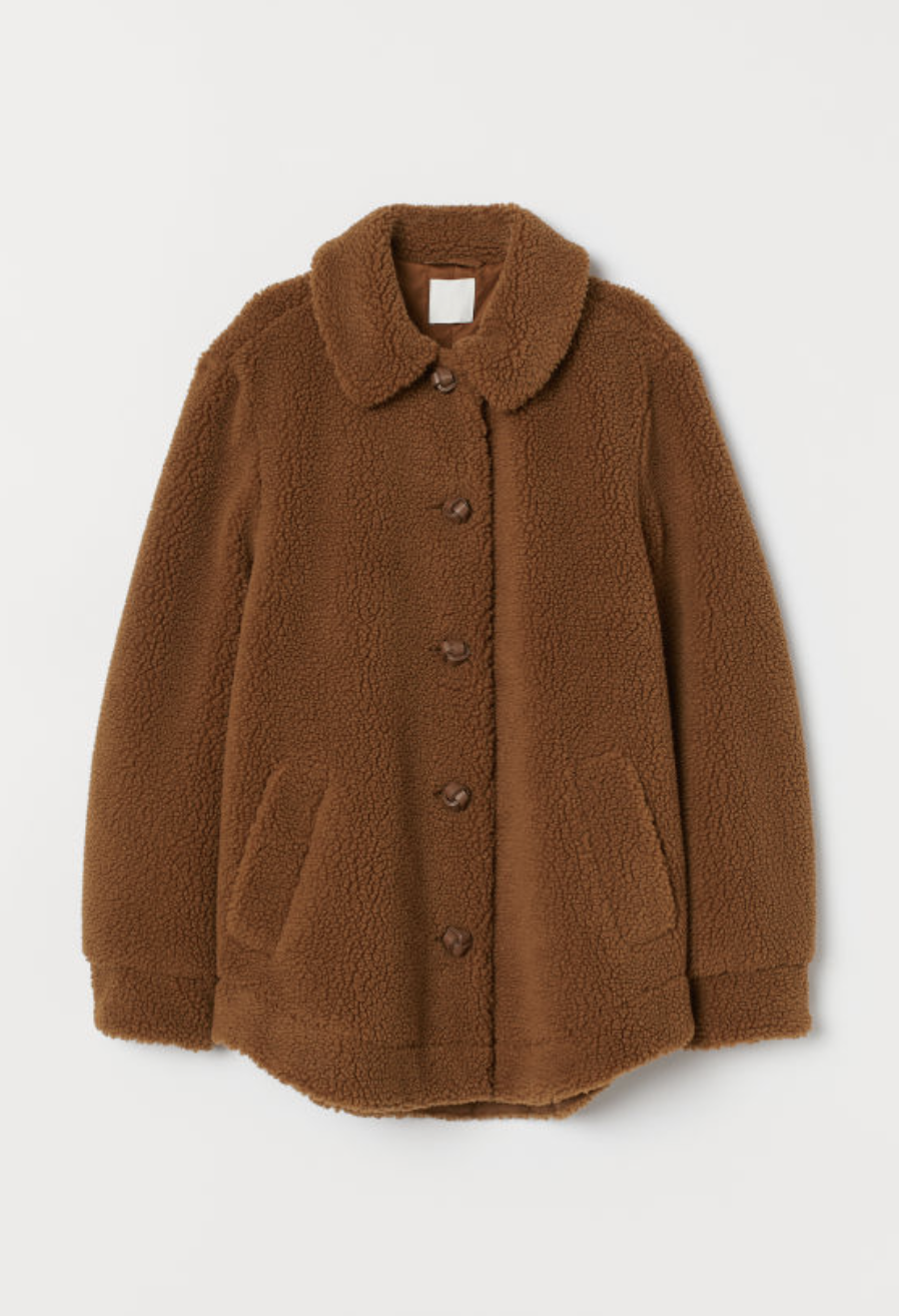 H&amp;M Pile Jacket $60