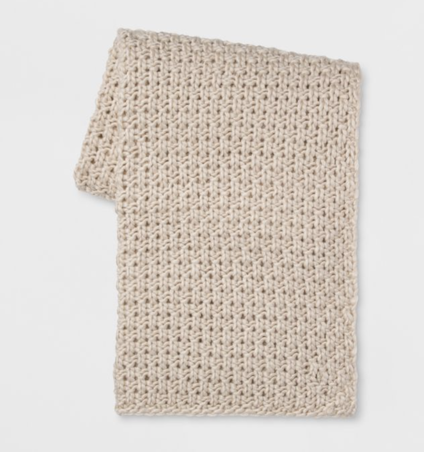 Target Knit Throw $25