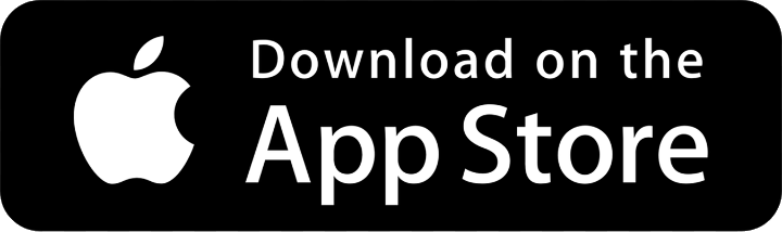 Apple logo and text 'Download on the App Store' on a black background.