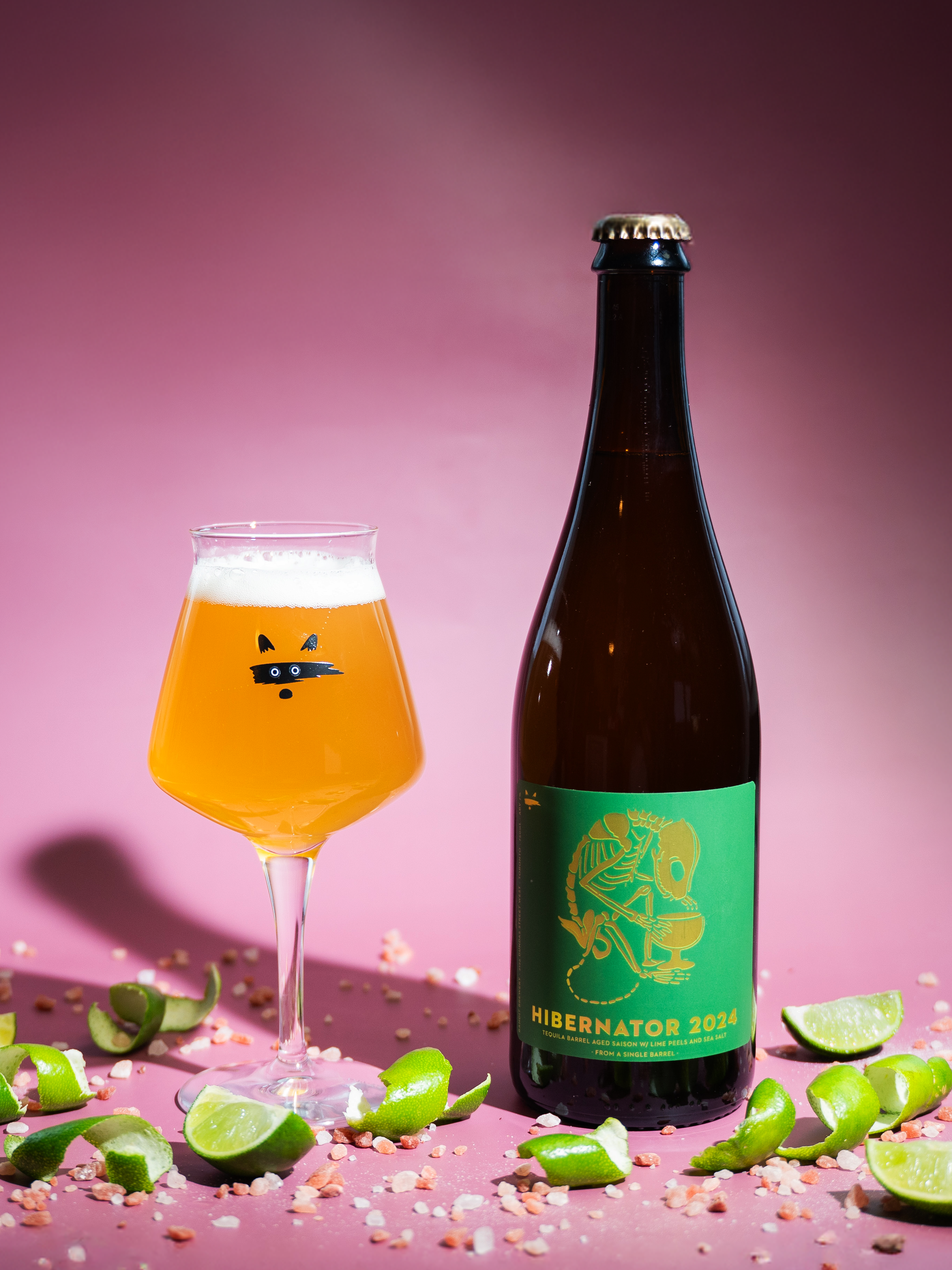 HIBERNATOR 2024 - Tequila Barrel Aged Saison w/ Lime Peels & Sea Salt