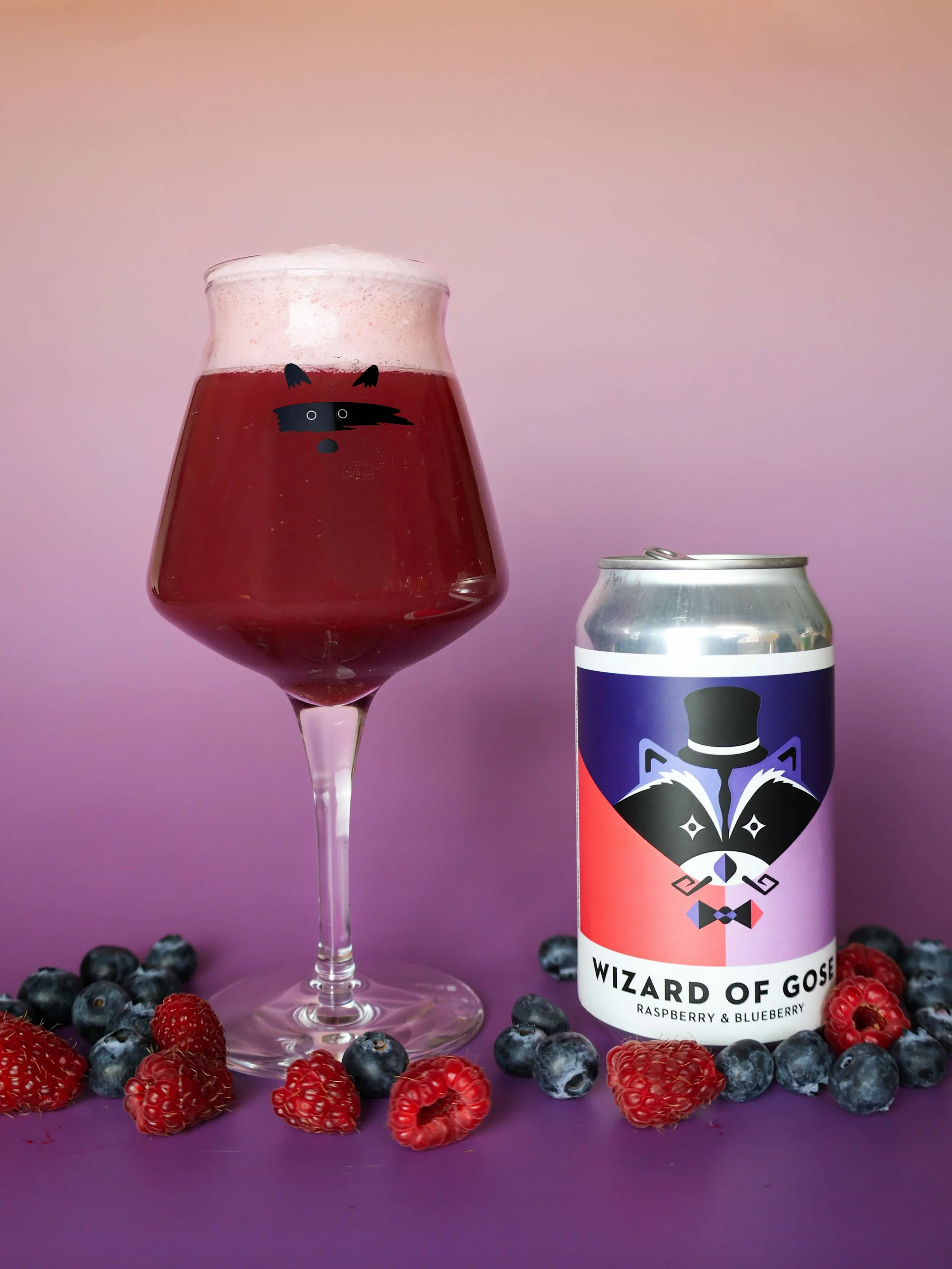 WIZARD OF GOSE - BLUEBERRY & RASPBERRY (Fruited Gose)